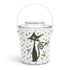 Franciscan Starburst Pattern,  Atomic Cat Mid Century Modern Ice Bucket with Tongs Summer Retro Outdoor Entertaining - Mid Century Modern Gal