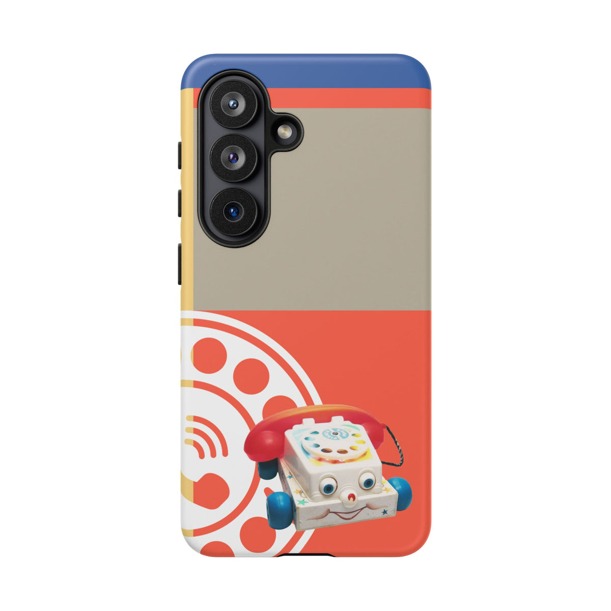 The First Original Phone, Eye Phone, Retro Kitschy Cute Rotary Phone, Tough Phone Cases