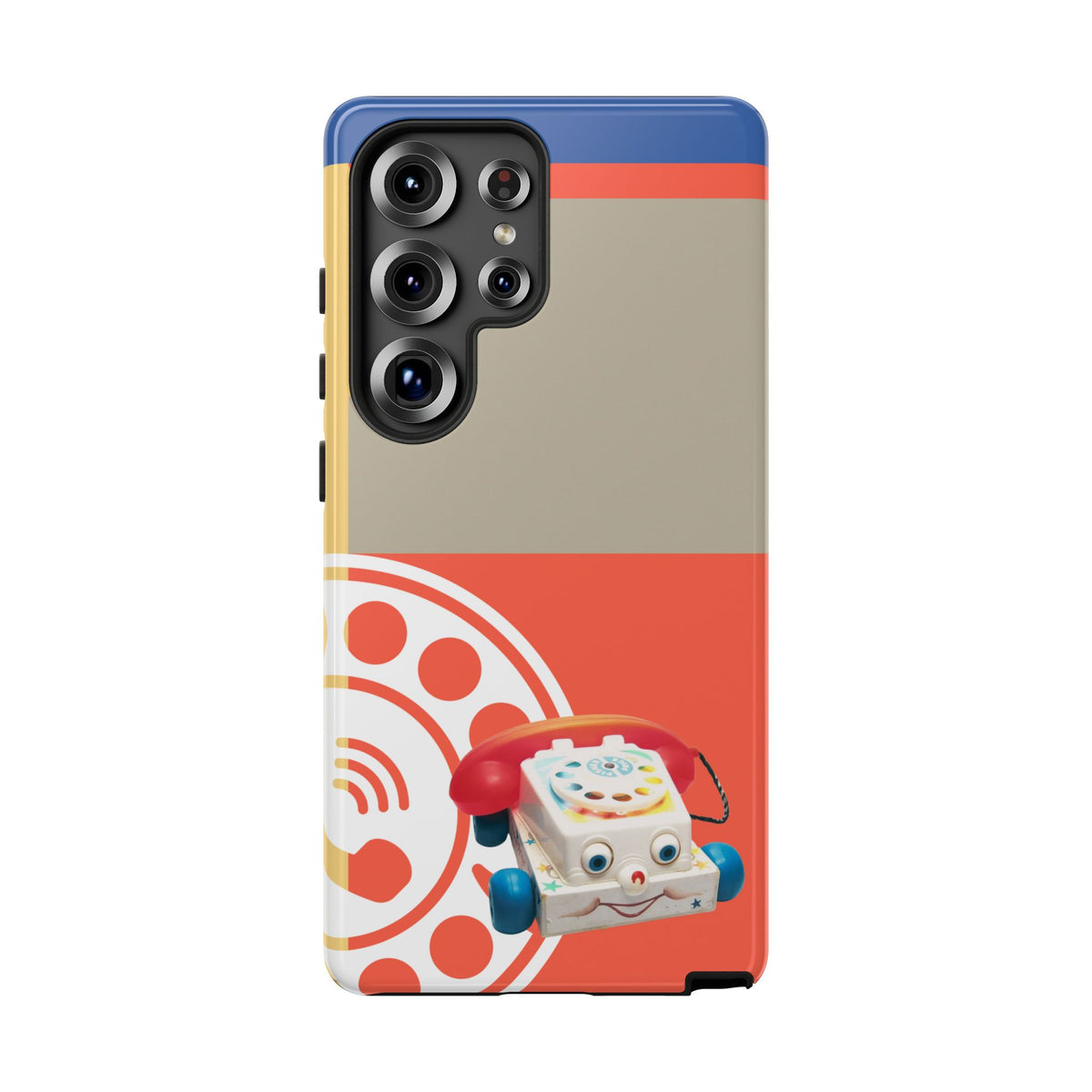 The First Original Phone, Eye Phone, Retro Kitschy Cute Rotary Phone, Tough Phone Cases