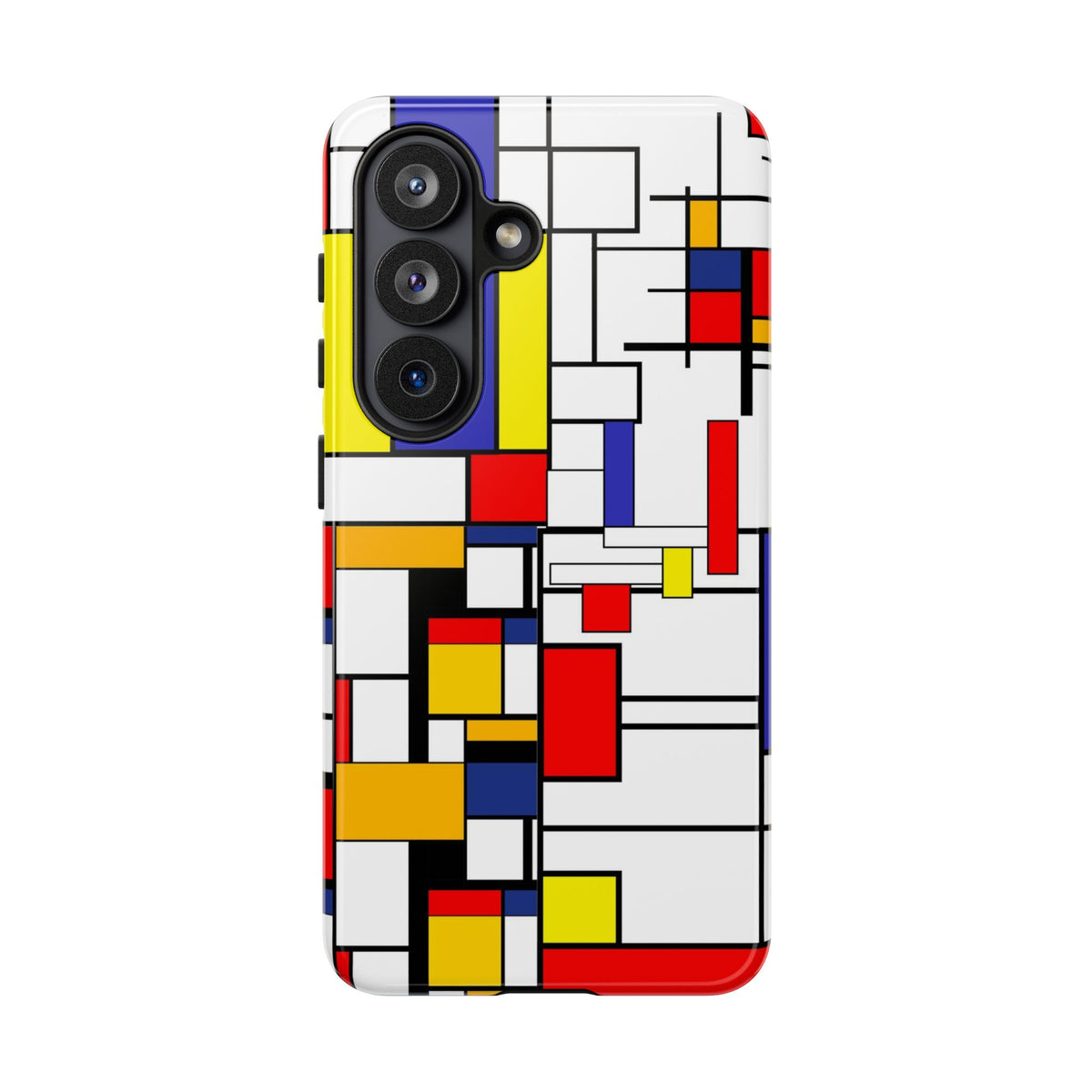 Retro Mod Mondrian, Mid Century Modern Style Tough Phone Case
