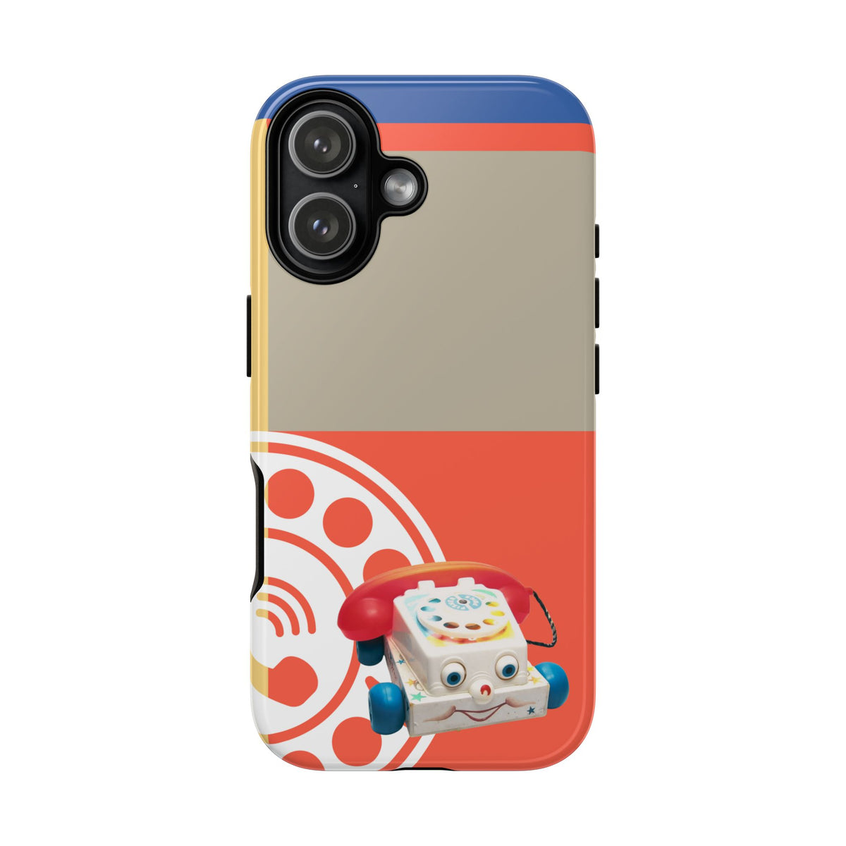 The First Original Phone, Eye Phone, Retro Kitschy Cute Rotary Phone, Tough Phone Cases