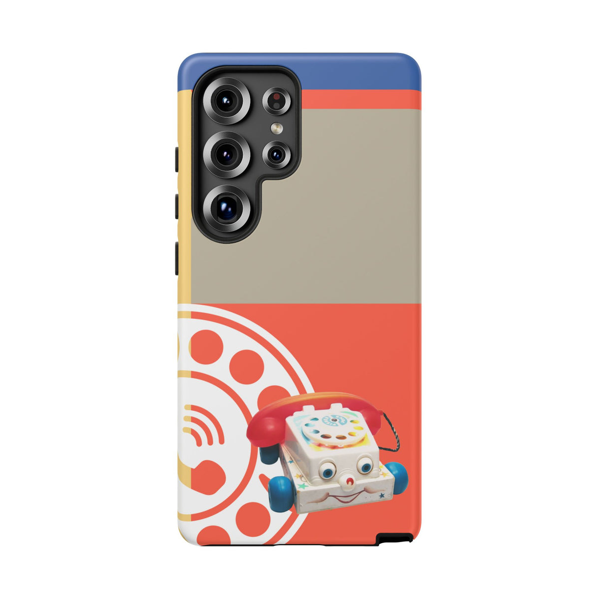 The First Original Phone, Eye Phone, Retro Kitschy Cute Rotary Phone, Tough Phone Cases