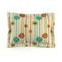 Mid Century Modern Googie Designed, Atomic 50s Pillow Sham - Mid Century Modern Gal