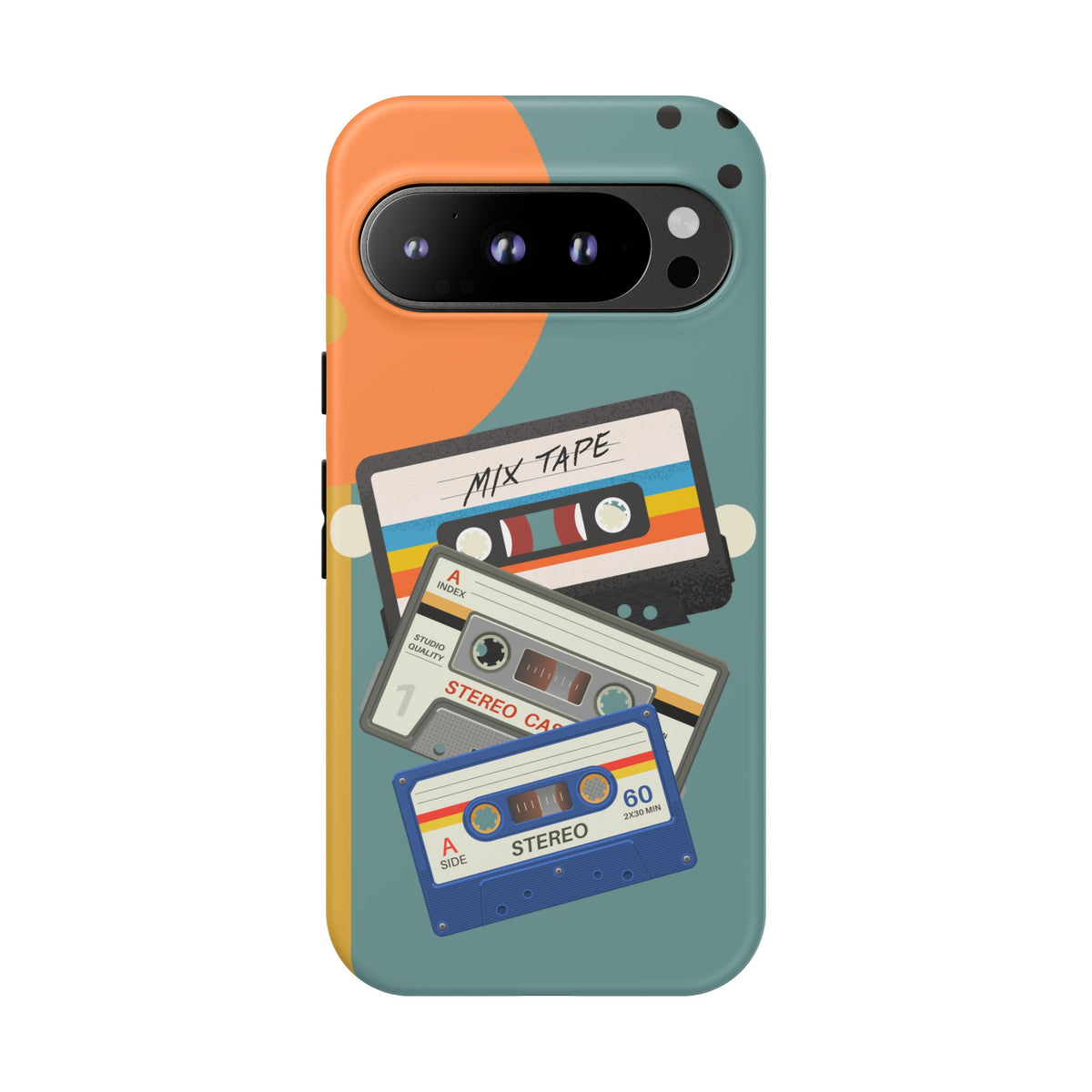 Gen X, Retro Cassettes Mid Mod Smart Phone Tough Cases