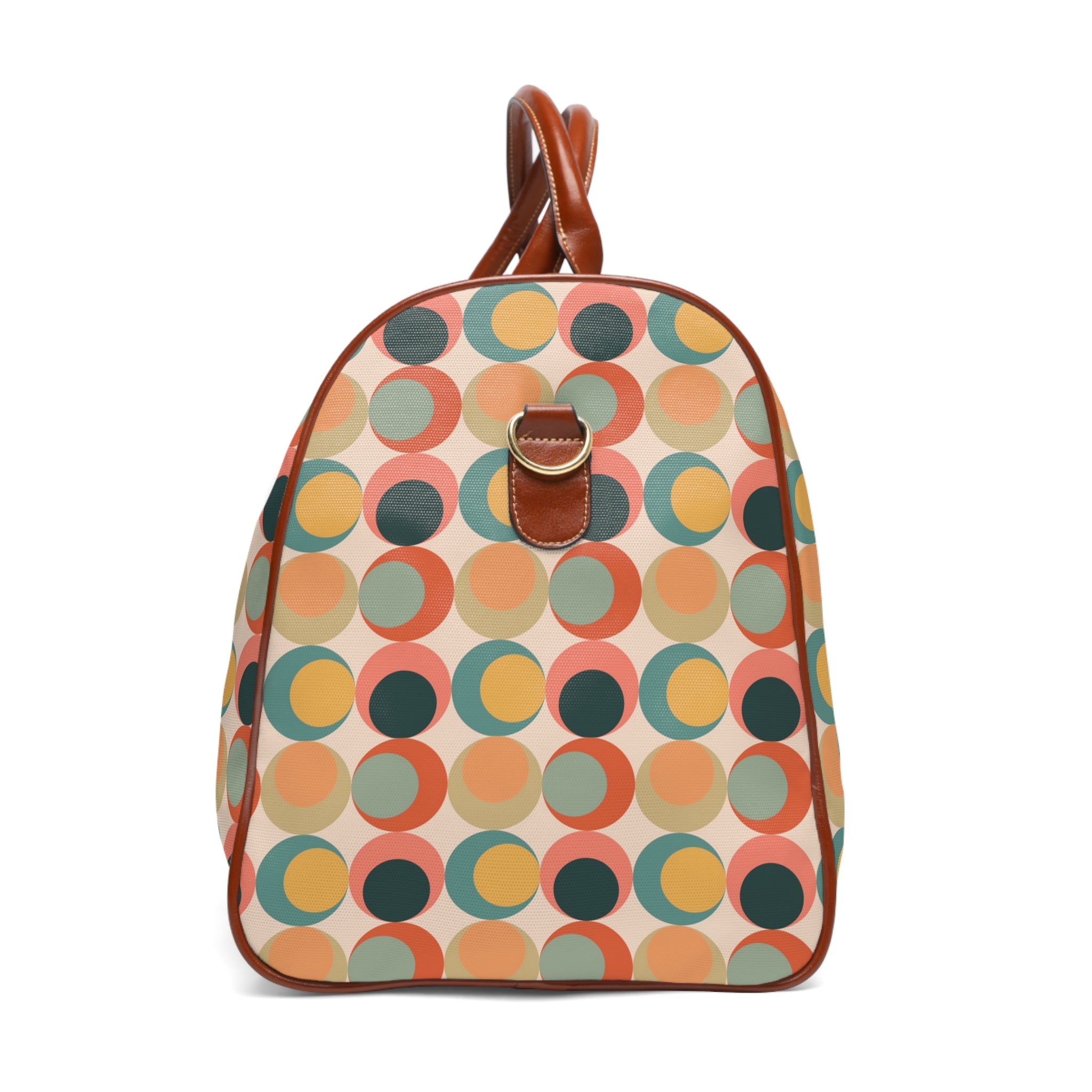 Atomic Cat, Time Capsule Travel Mid Century Modern Quirky Fun Carry On, Weekender, Waterproof Travel Bag - Mid Century Modern Gal