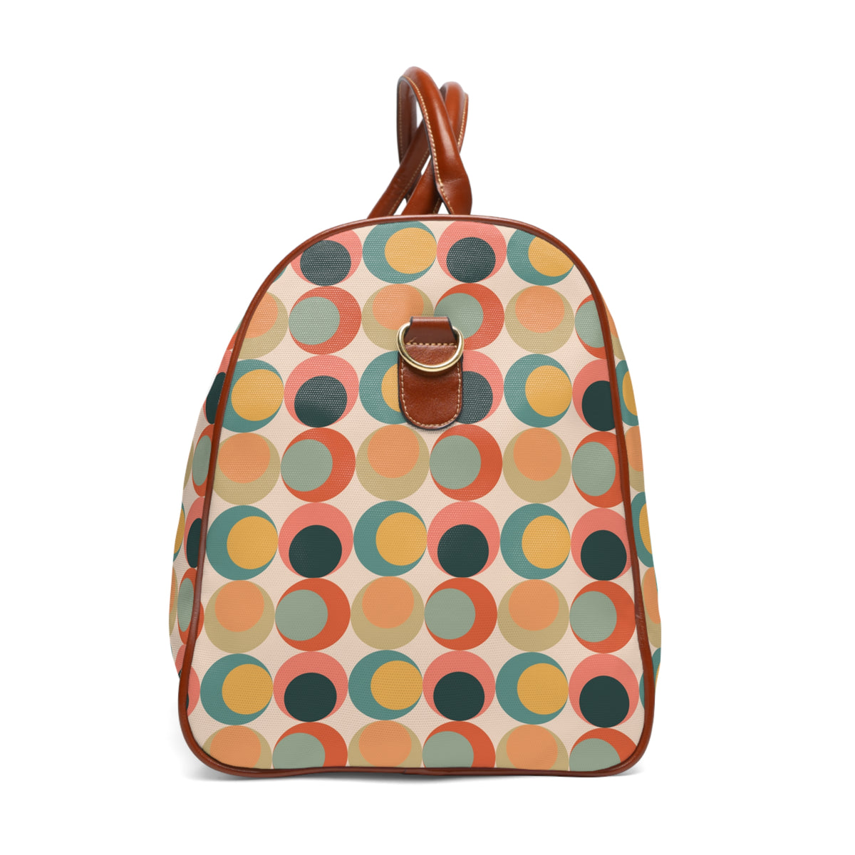 Atomic Cat, Time Capsule Travel Mid Century Modern Quirky Fun Carry On, Weekender, Waterproof Travel Bag - Mid Century Modern Gal