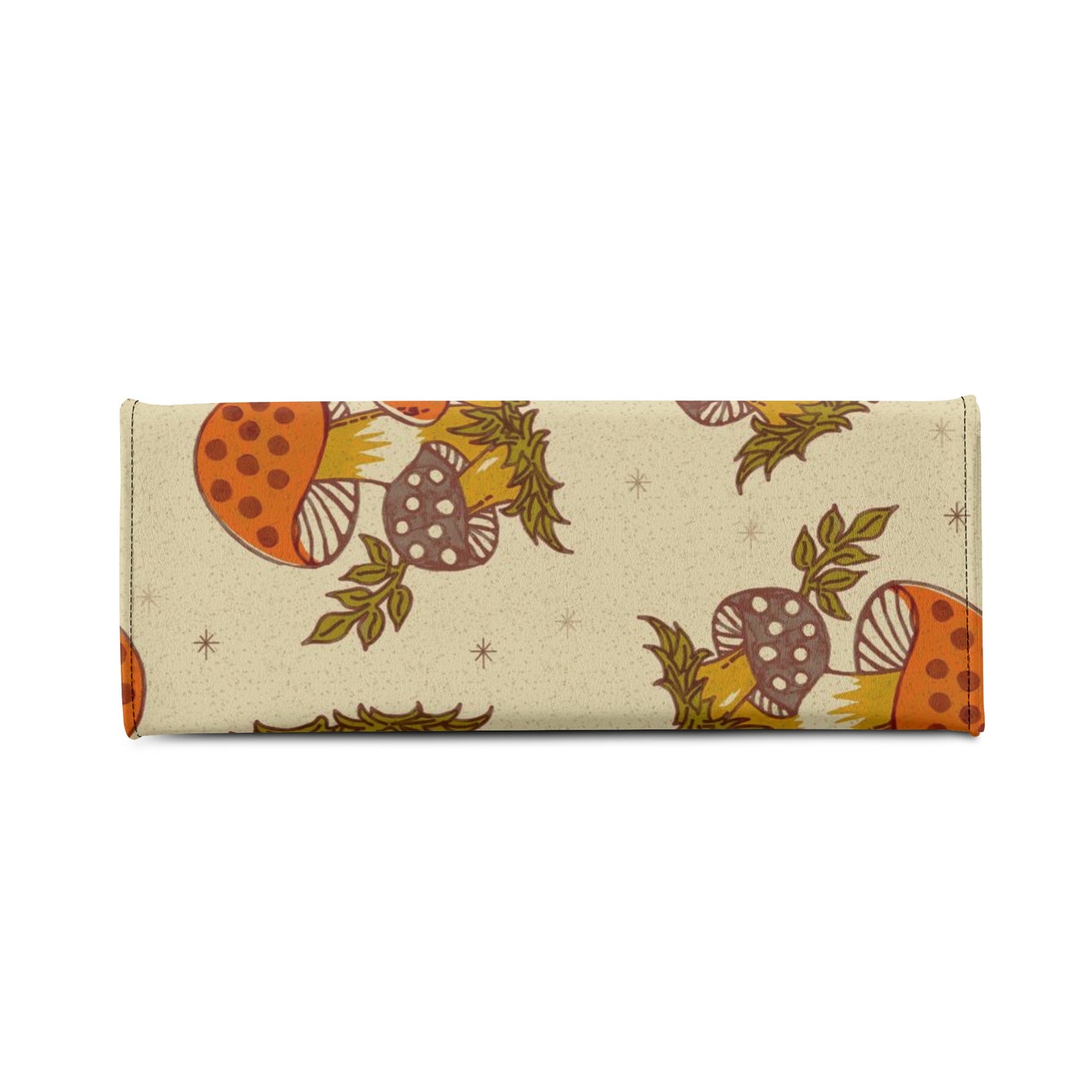 Vintage 70s Merry Mushroom Handbag, Groovy Cottagecore, Retro Hipster Bag - Mid Century Modern Gal