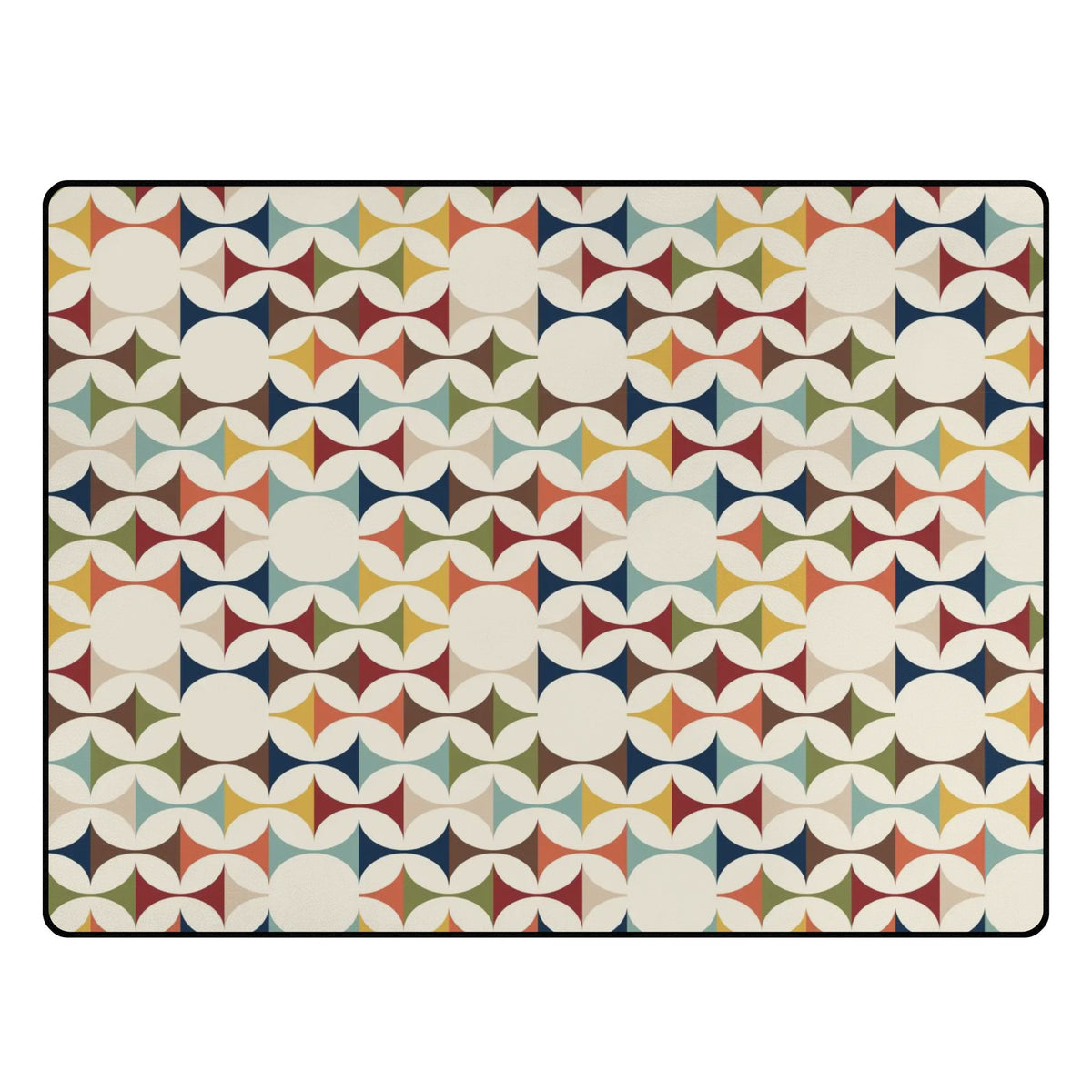 Mid Century Modern Scandinavian Office, LR, Bedroom Sofa Area Bedroom Rug - Mid Century Modern Gal
