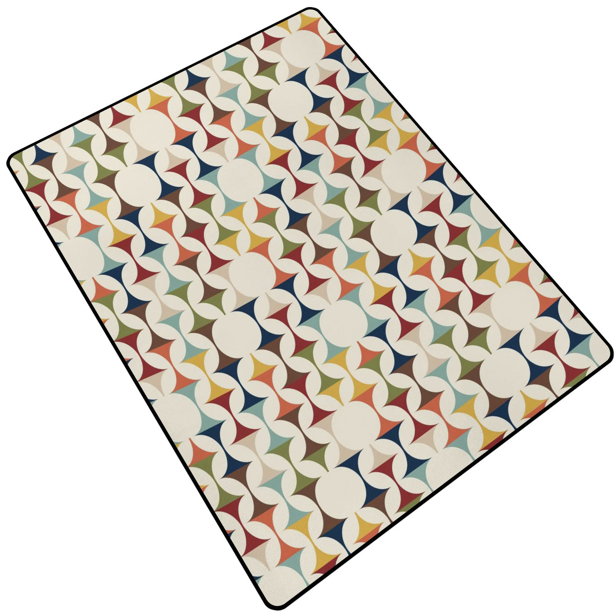 Mid Century Modern Scandinavian Office, LR, Bedroom Sofa Area Bedroom Rug - Mid Century Modern Gal