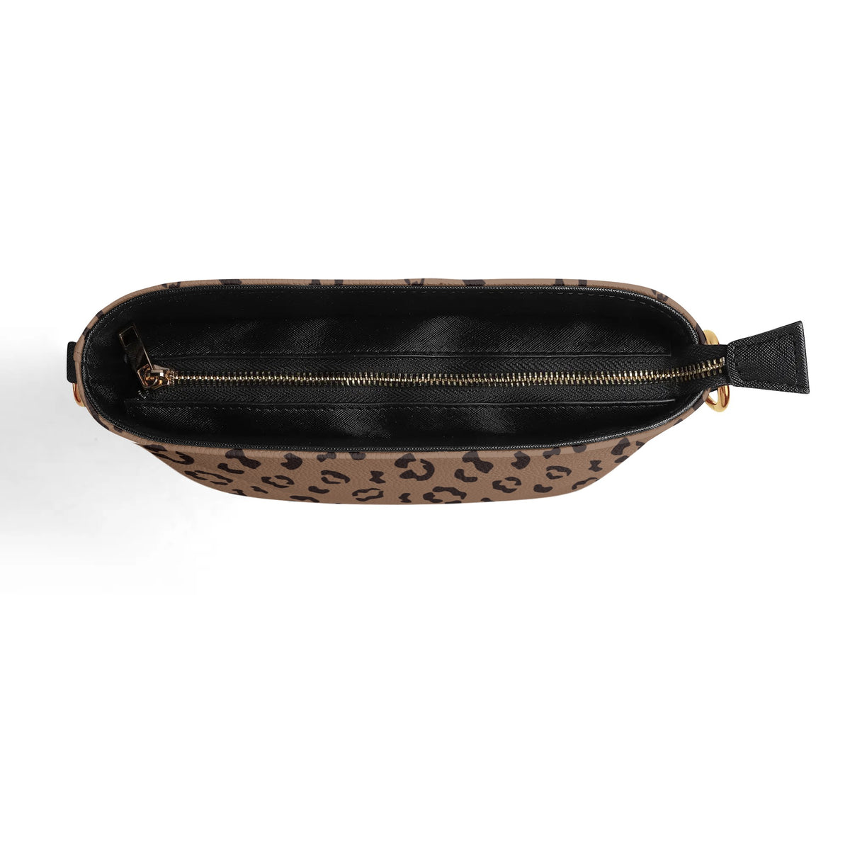 Jungle Print Atomic Cat, Kitschy Retro Mod Bucket Bag - Mid Century Modern Gal