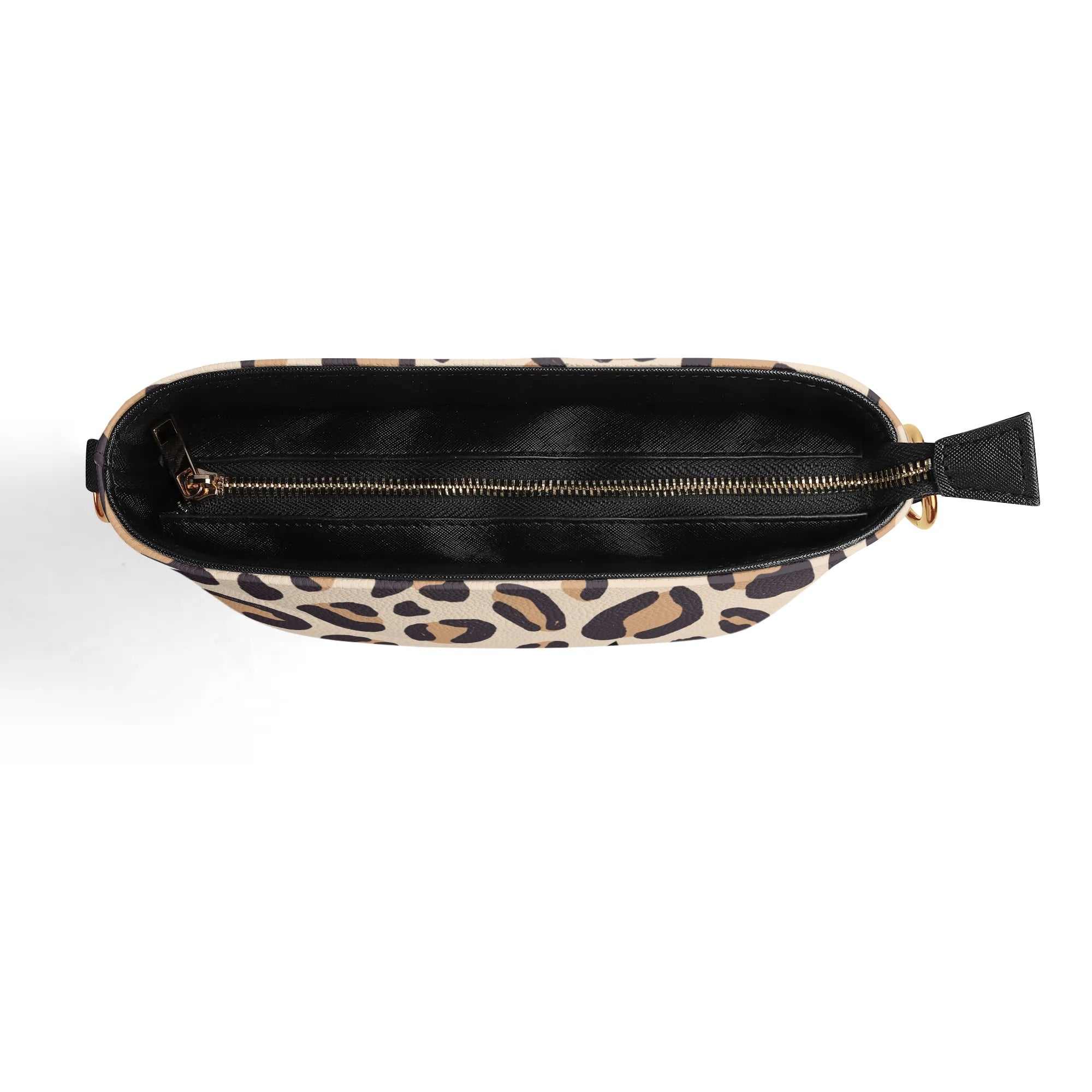 Atomic 50s Cat, Leopard Print Mid Mod Bucket Bag - Mid Century Modern Gal