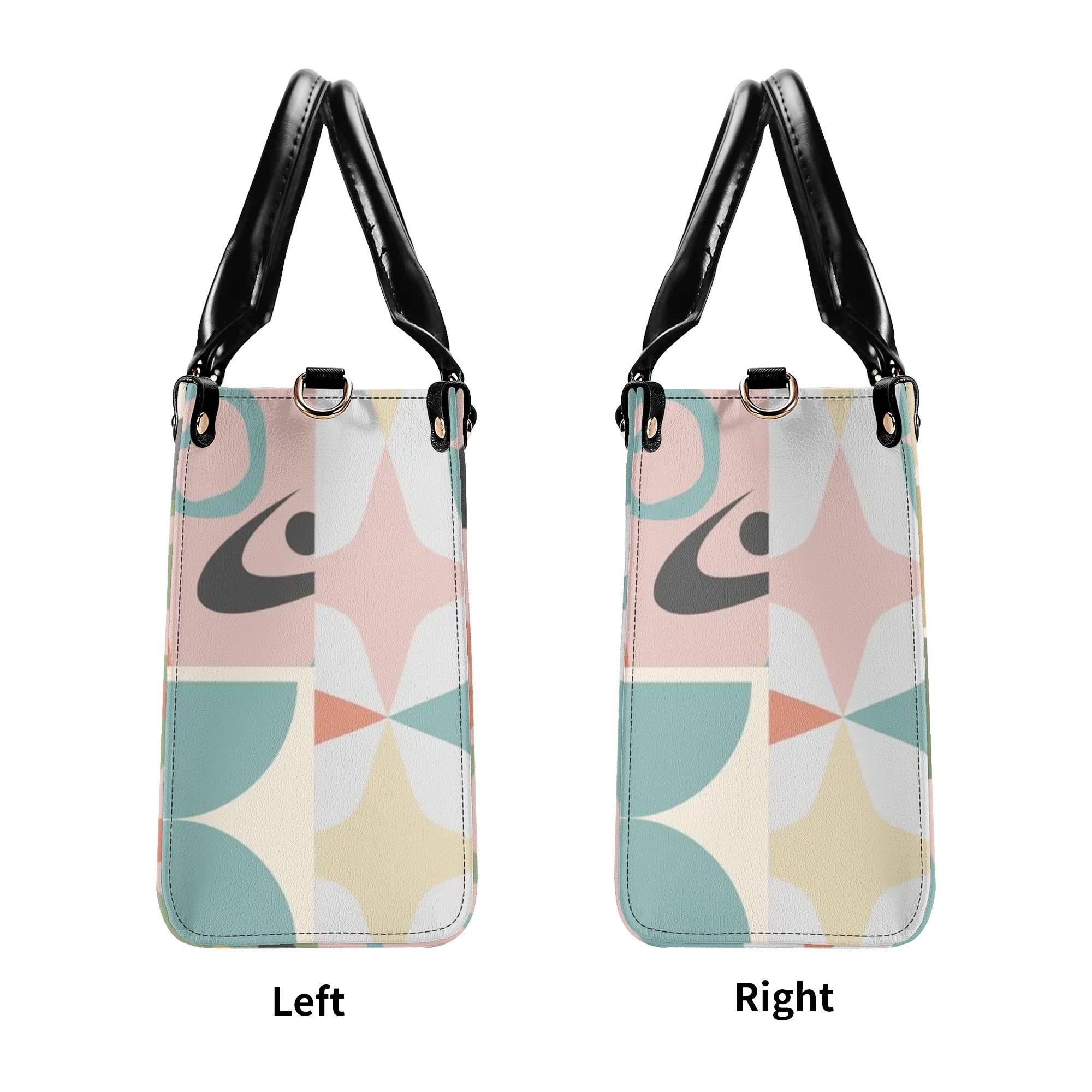 Atomic Cat Mid Century Modern Designed, Kitschy Fun Handbag, Shoulder Bag - Mid Century Modern Gal