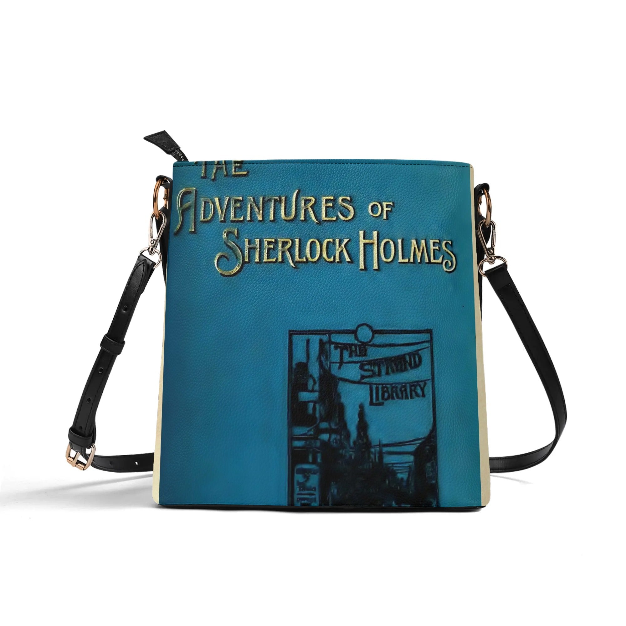 Sherlock Holmes, Literary Gifts For Bookworms, Retro Style Bucket Bag For Women - Mid Century Modern Gal
