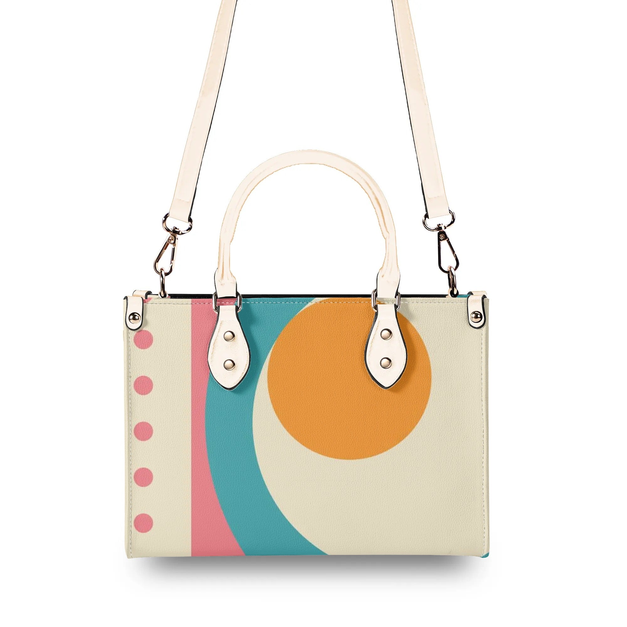 Book Lover Gifts, Retro Style Groovy Books, Kitschy Shoulder-Handbag - Mid Century Modern Gal