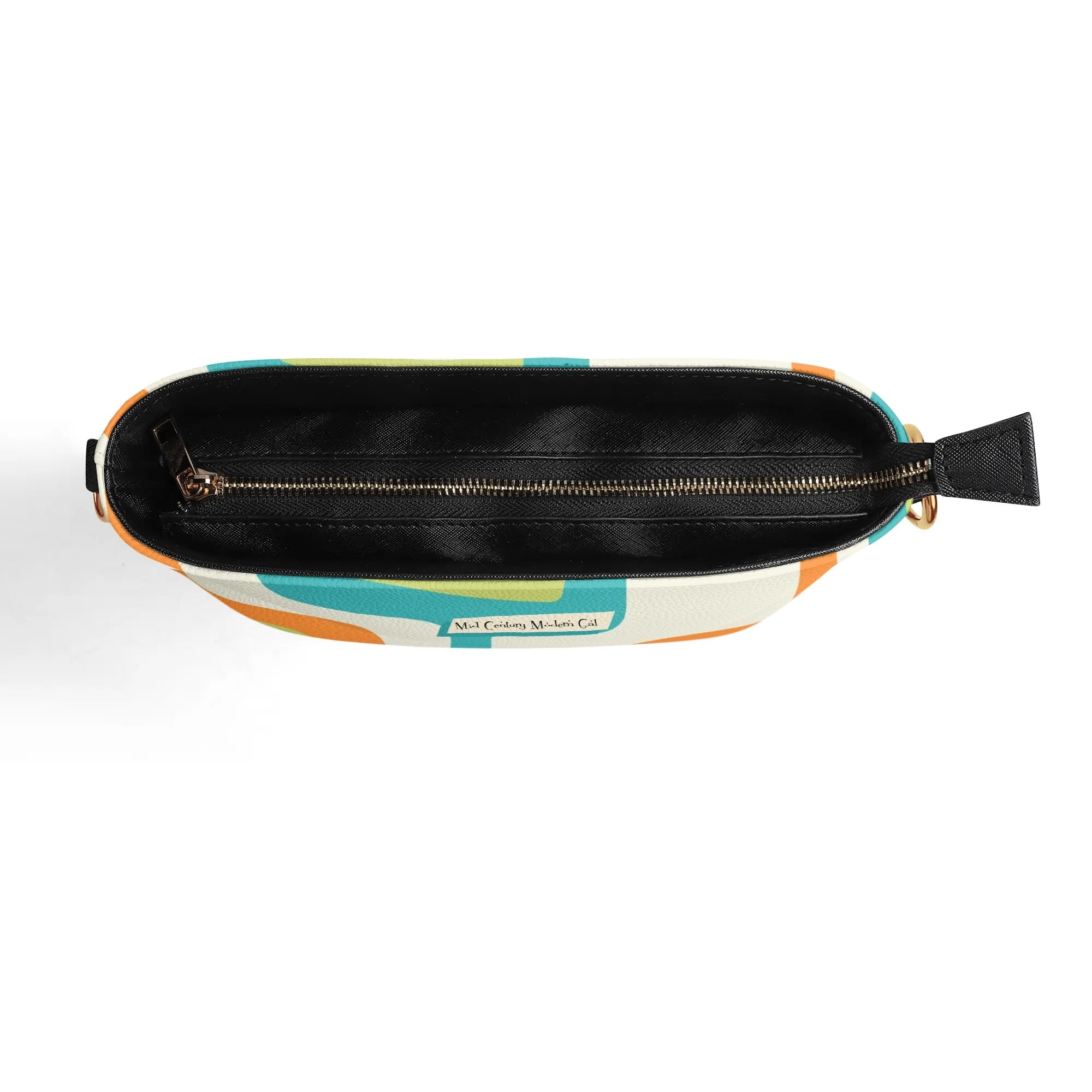 Mid Century Modern Atomic Cat Designed, Trendy, Kitschy Bucket Bag - Mid Century Modern Gal