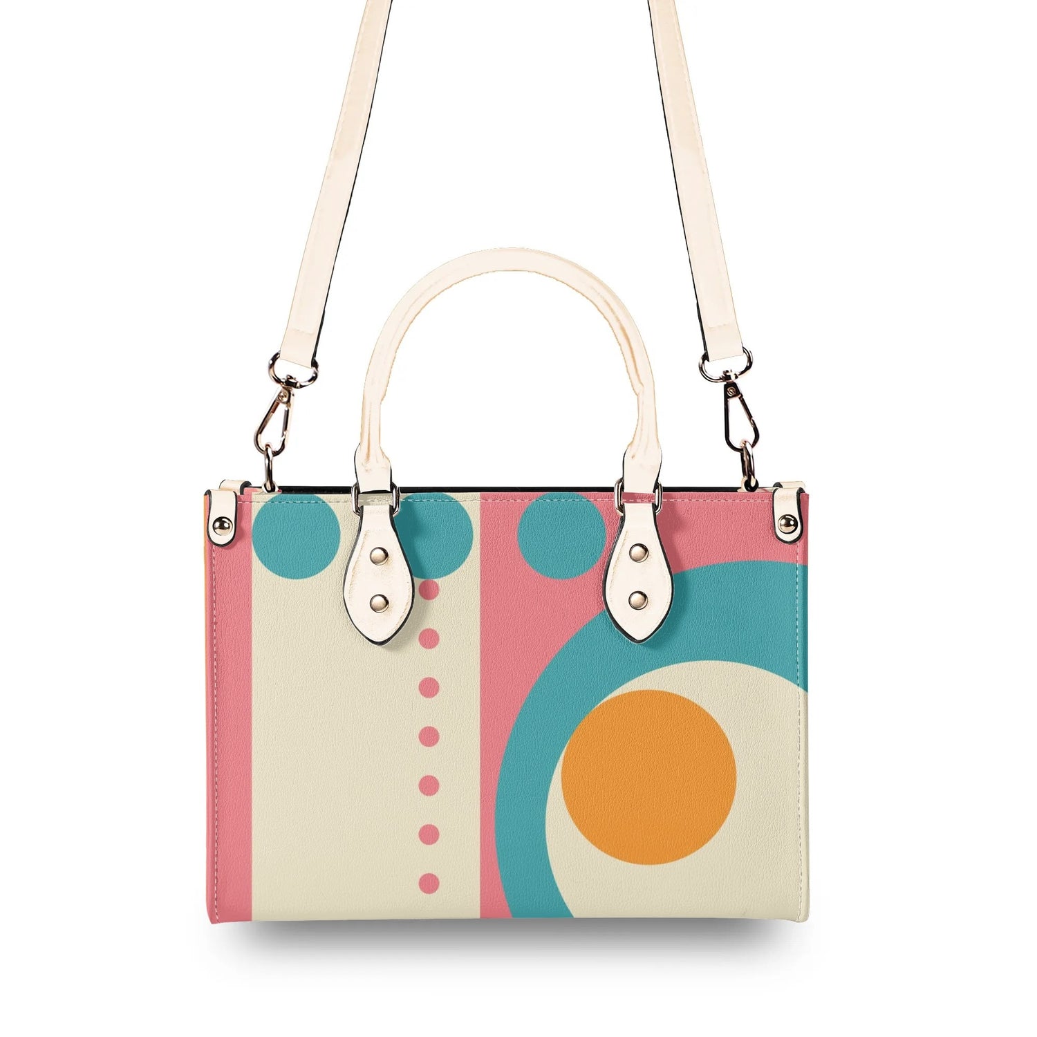 50s Flamingo Kitschy Mod Luxury Handbag - Mid Century Modern Gal