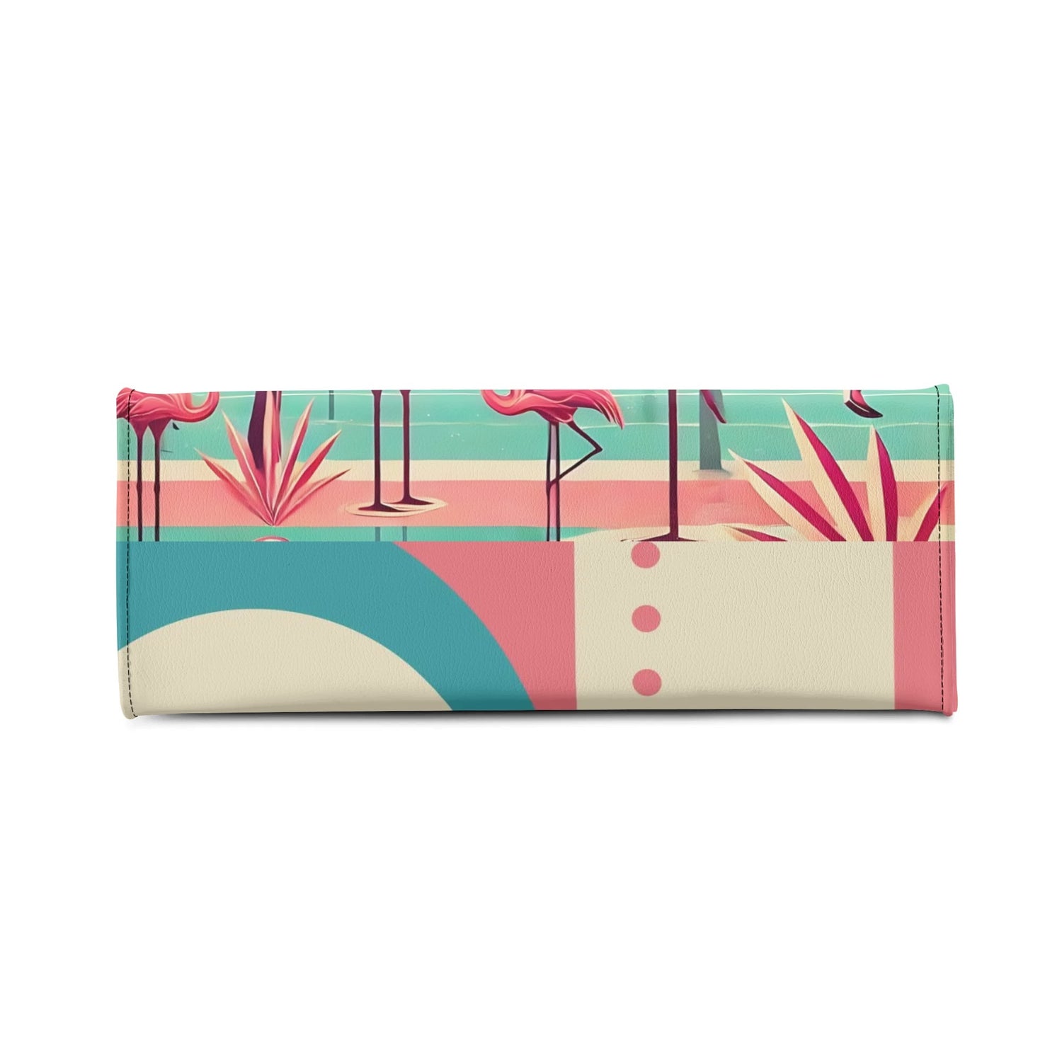 50s Flamingo Kitschy Mod Luxury Handbag - Mid Century Modern Gal