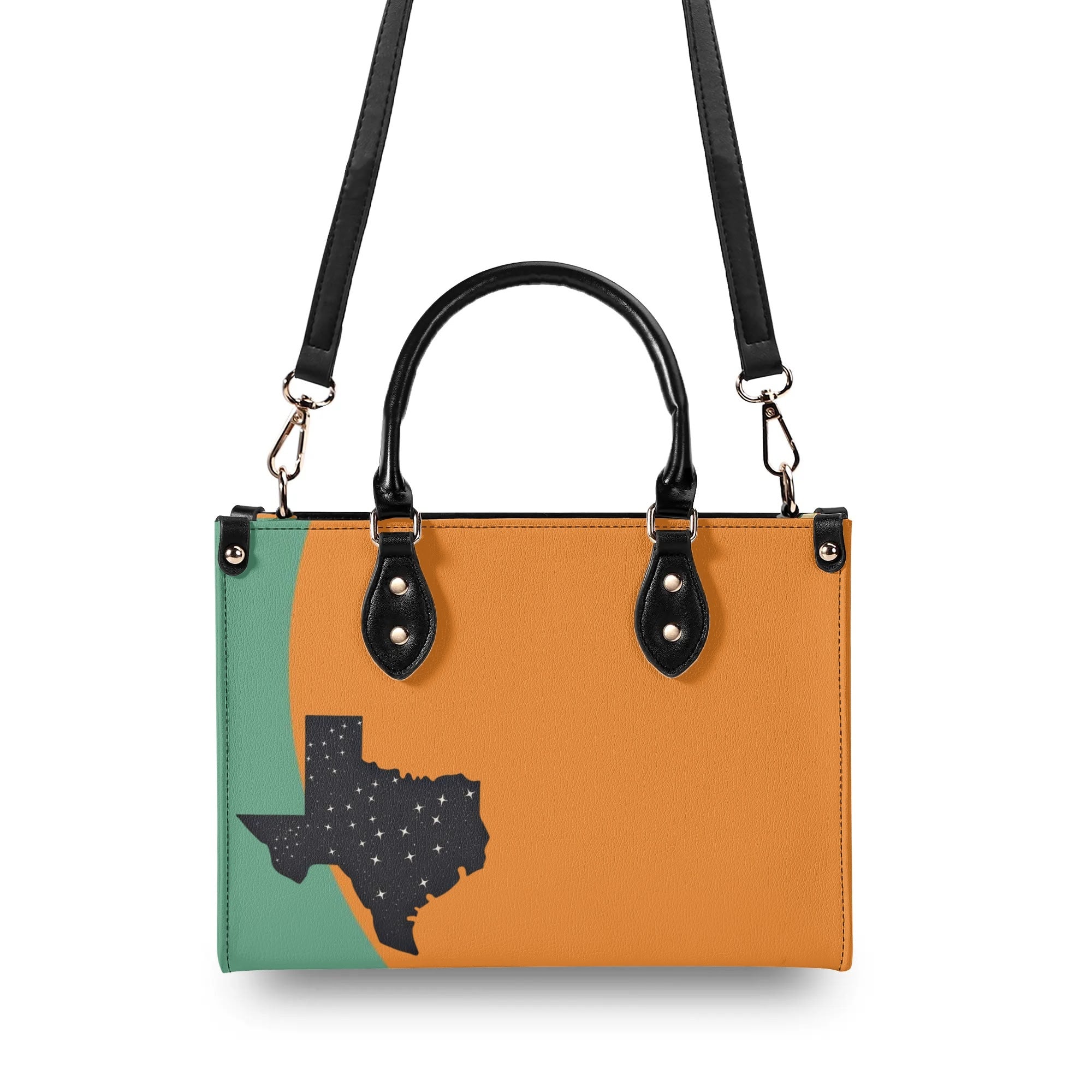 Coffee Lover, Mid Mod Kitschy Retro, State Of Texas Handbag - Mid Century Modern Gal