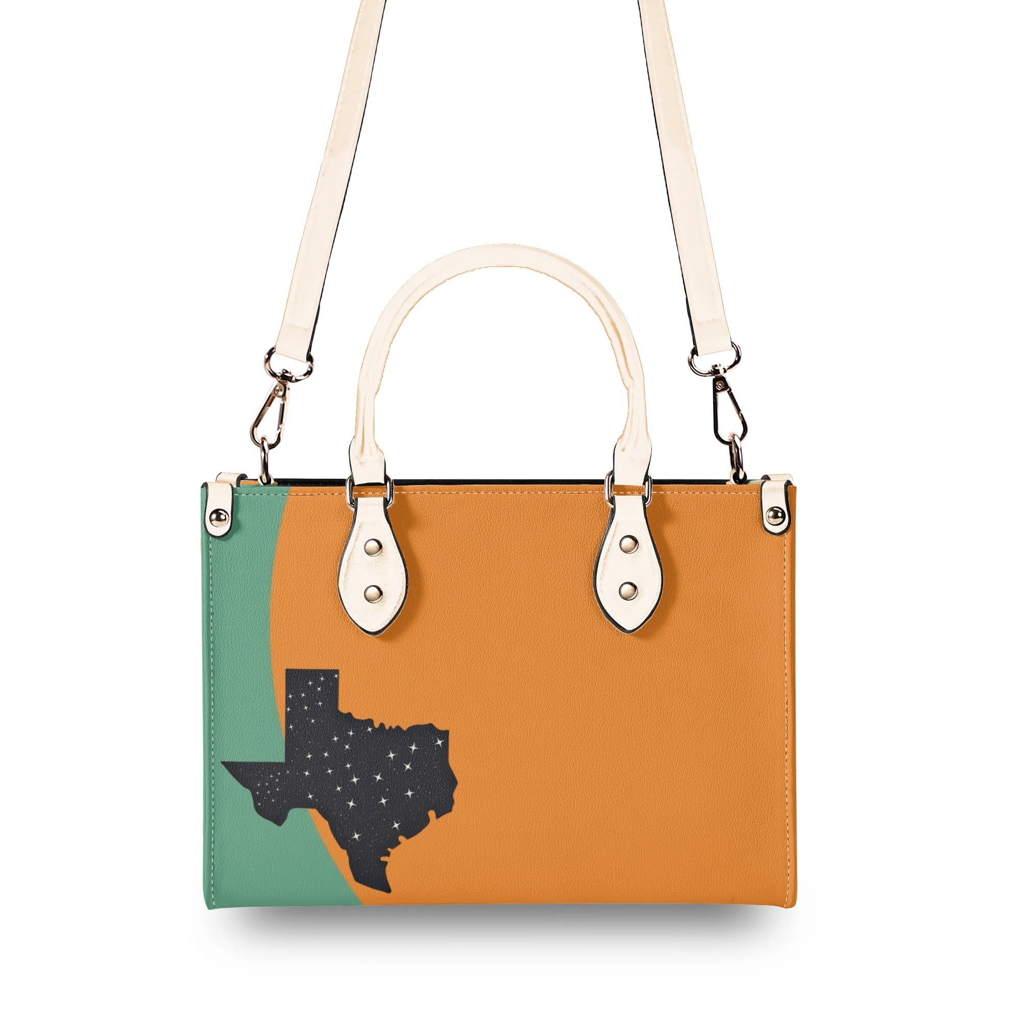 Coffee Lover, Mid Mod Kitschy Retro, State Of Texas Handbag - Mid Century Modern Gal