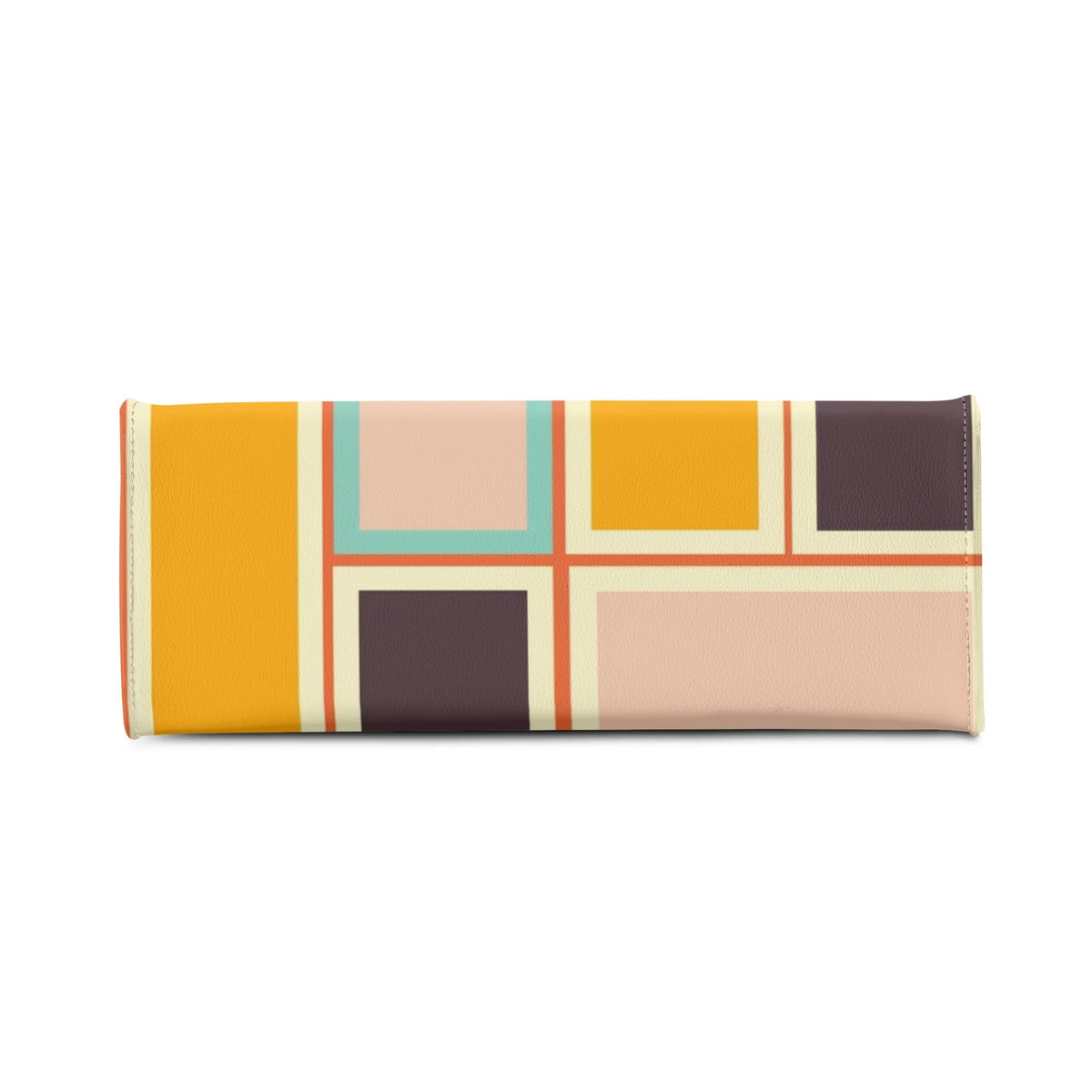 Mid Century Mod Kitschy Handbag, MCM Retro Geometric Designed With Atomic Kitty Cat - Mid Century Modern Gal