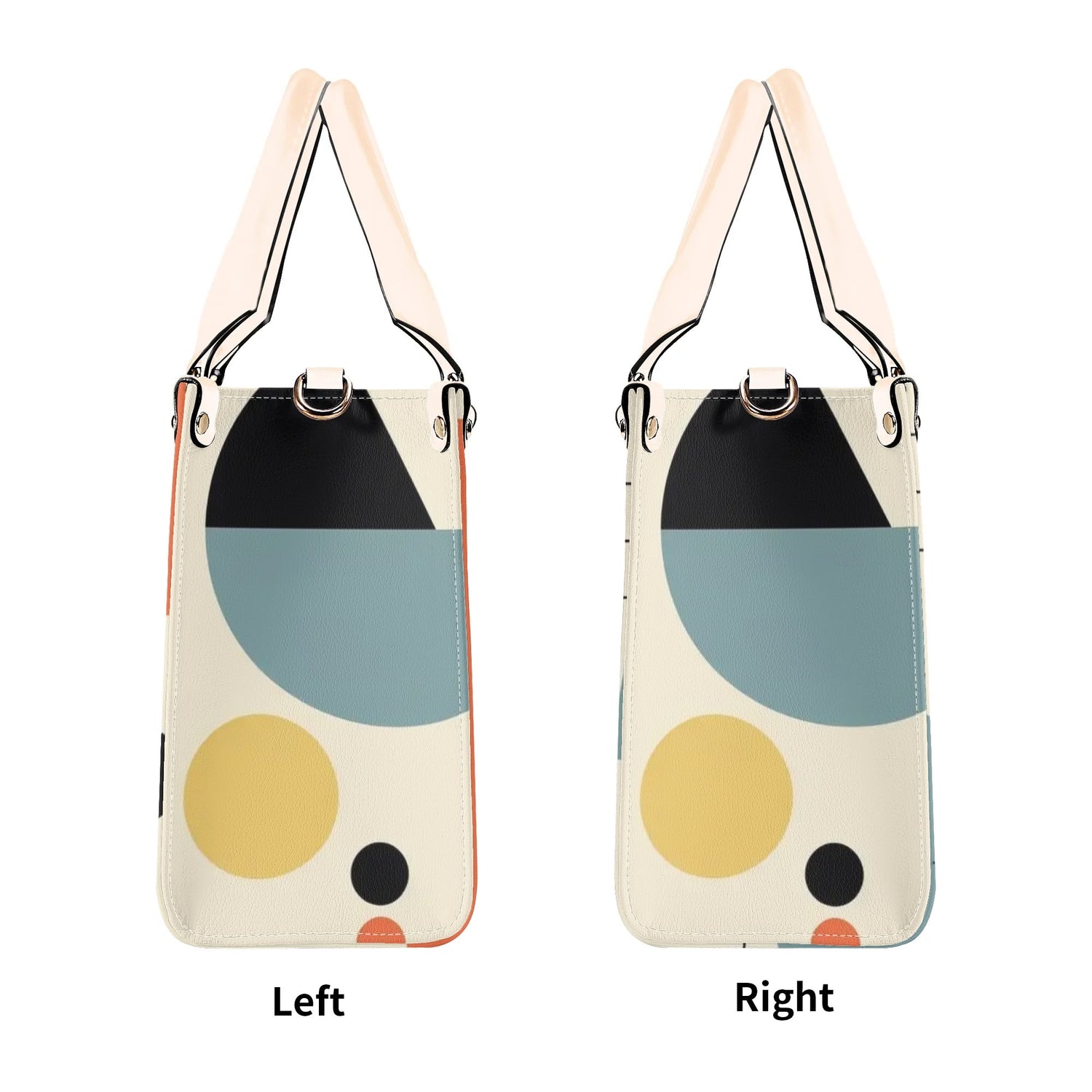 Atomic Cat Mid Mod Bauhaus Designed Trendy Luxury Handbag, Shoulder Bag - Mid Century Modern Gal