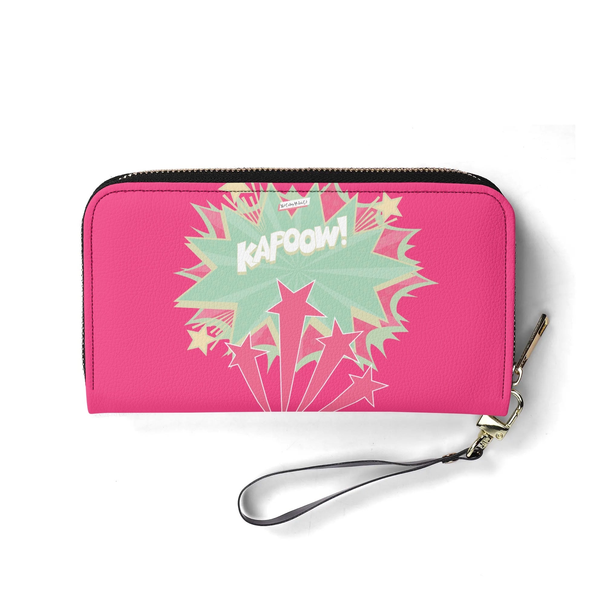 Women Empowerment Pop Art Retro Funky Fun Wallet Wristlet - Mid Century Modern Gal