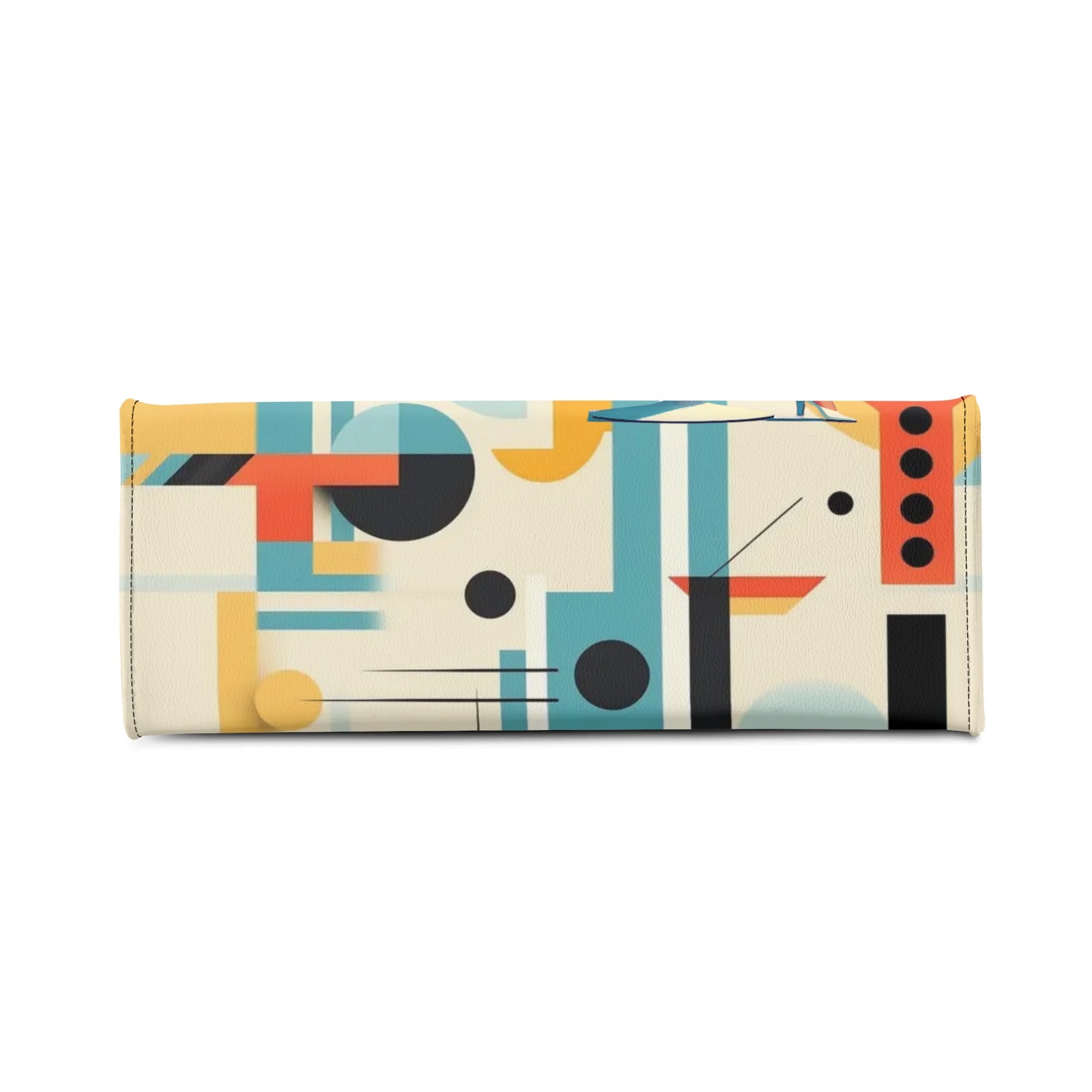 Mid Century Mod Gal, Bauhaus Designed, Funky Fun Handbag, Shoulder Bag - Mid Century Modern Gal