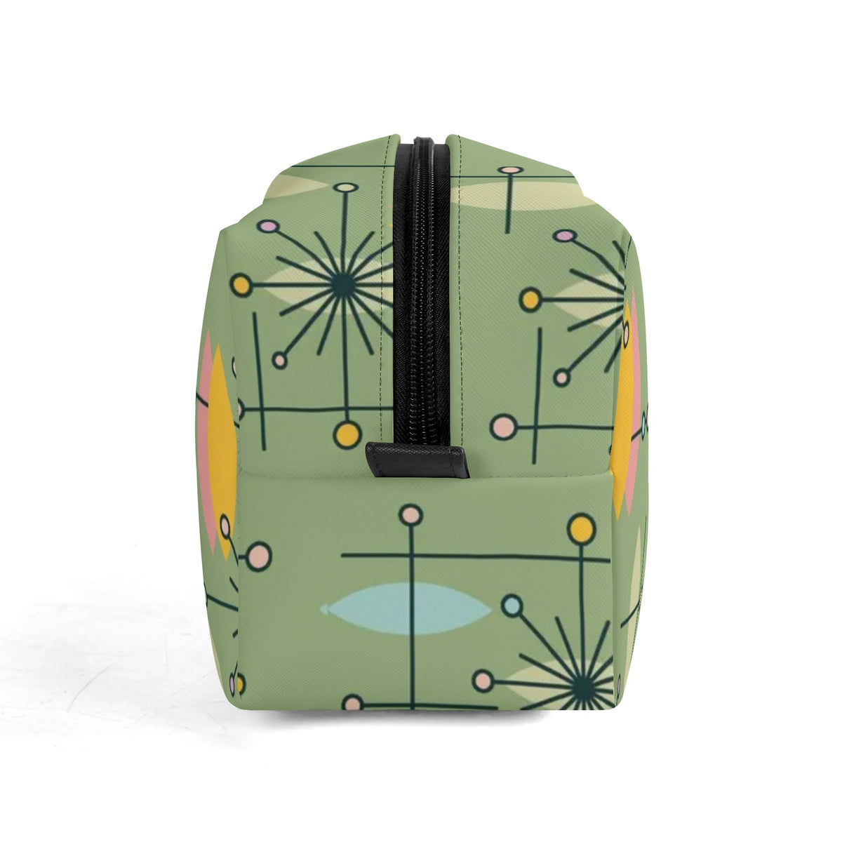 Mid Mod Kitschy Atomic Cat Travel Toiletry Bag - Mid Century Modern Gal
