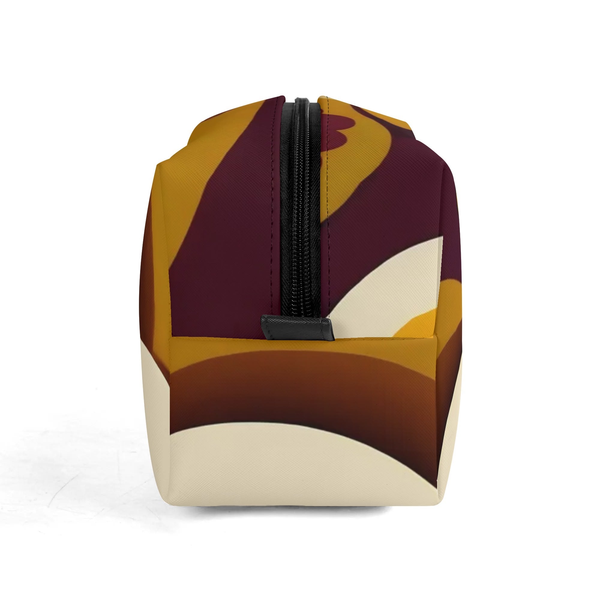 Mid Mod 60s Gal, Retro Flower Power Travel Toiletry Bag - Mid Century Modern Gal
