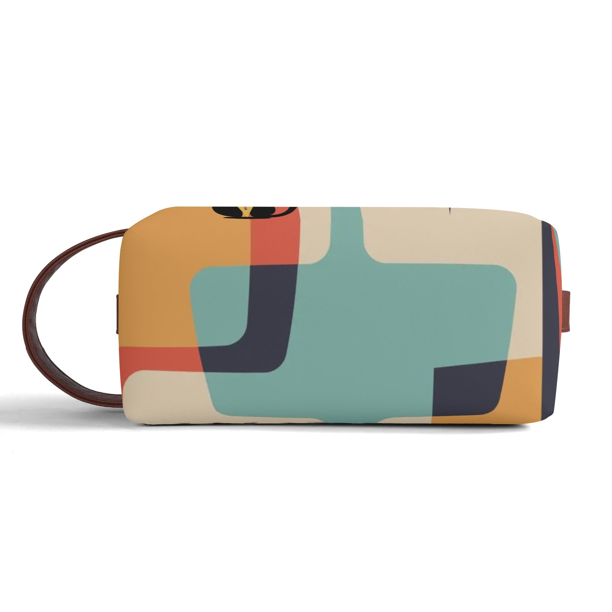 Atomic Kitty Travel Bag, Toiletry Bag, Kitschy Mod Style - Mid Century Modern Gal