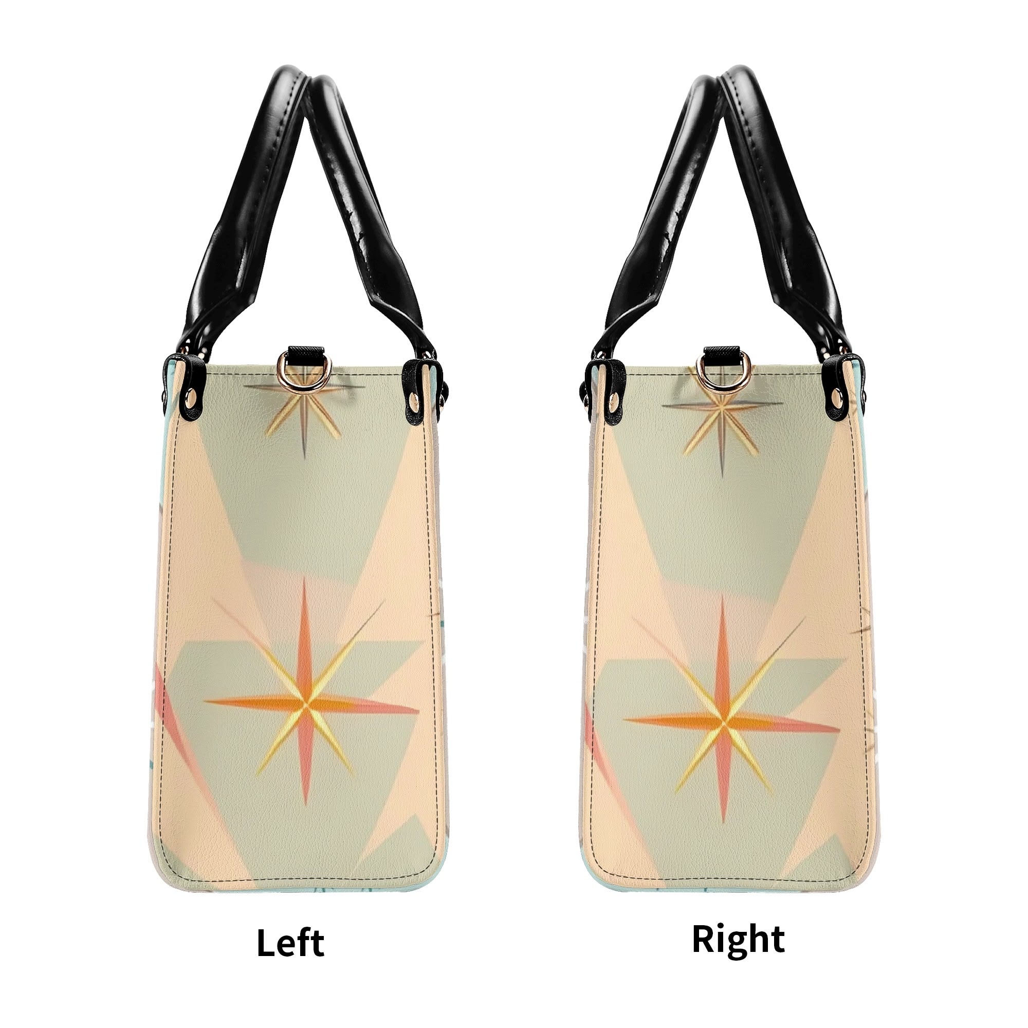 Fly Me To The Moon, Kitschy Mod Martini Gal, Mid Century Modern Gal Signature Handbag, Shoulder Bag - Mid Century Modern Gal