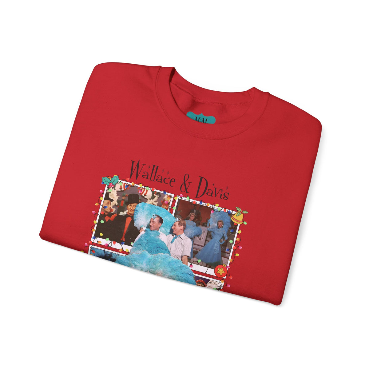 Sisters Sisters, Wallace And Davis White Christmas Movie Columbia Inn, Matching Chrismtas Swag - Mid Century Modern Gal