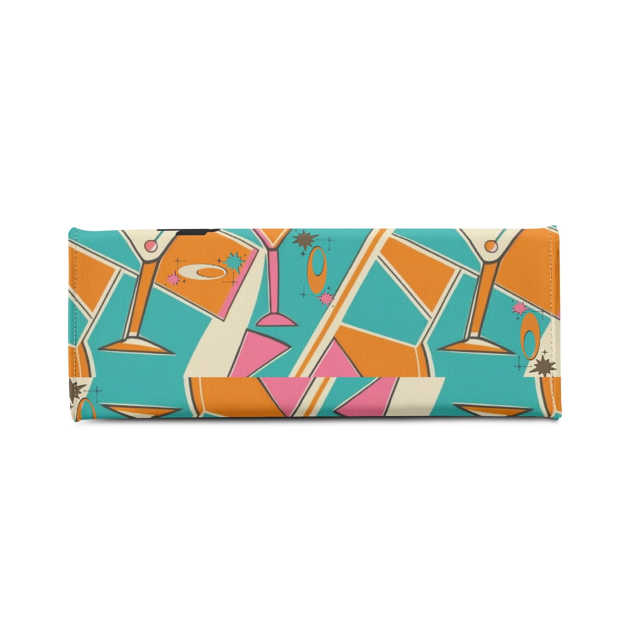 Mid Century Modern Gal Signature Cocktail Bag, Atomic Cat, Atomic Kitschy Handbag, Shoulder Bag - Mid Century Modern Gal