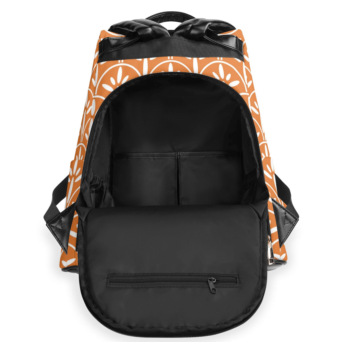 Mid Century Atomic Cat, Book Lover, Book Club Gal, Scandinavian Design, Mid Mod Travel Daypack Anti-theft Backpack - Mid Century Modern Gal