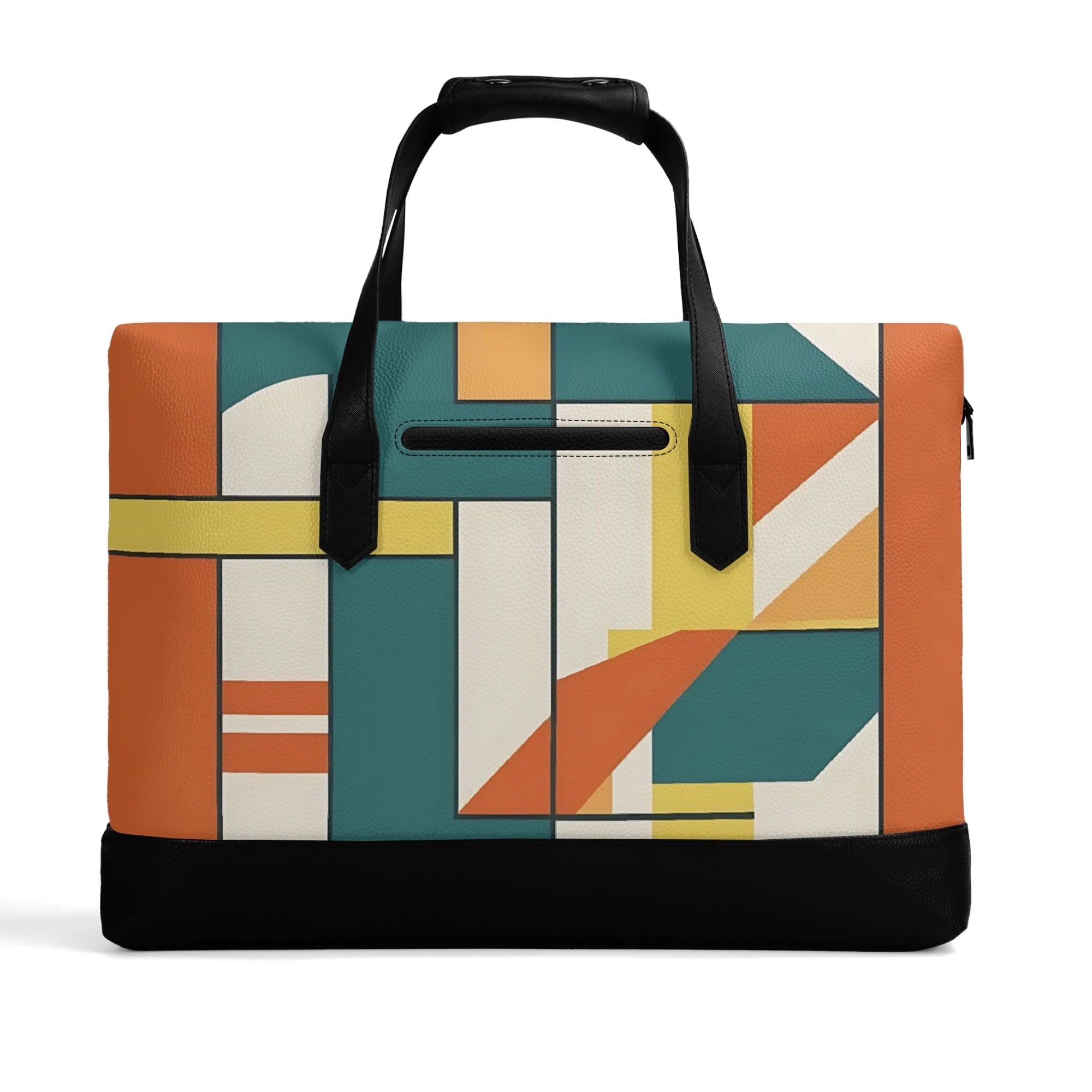 Mid Century Modern Bauhaus Geometric Dapper Dude Work And Travel Briefcase - Mid Century Modern Gal