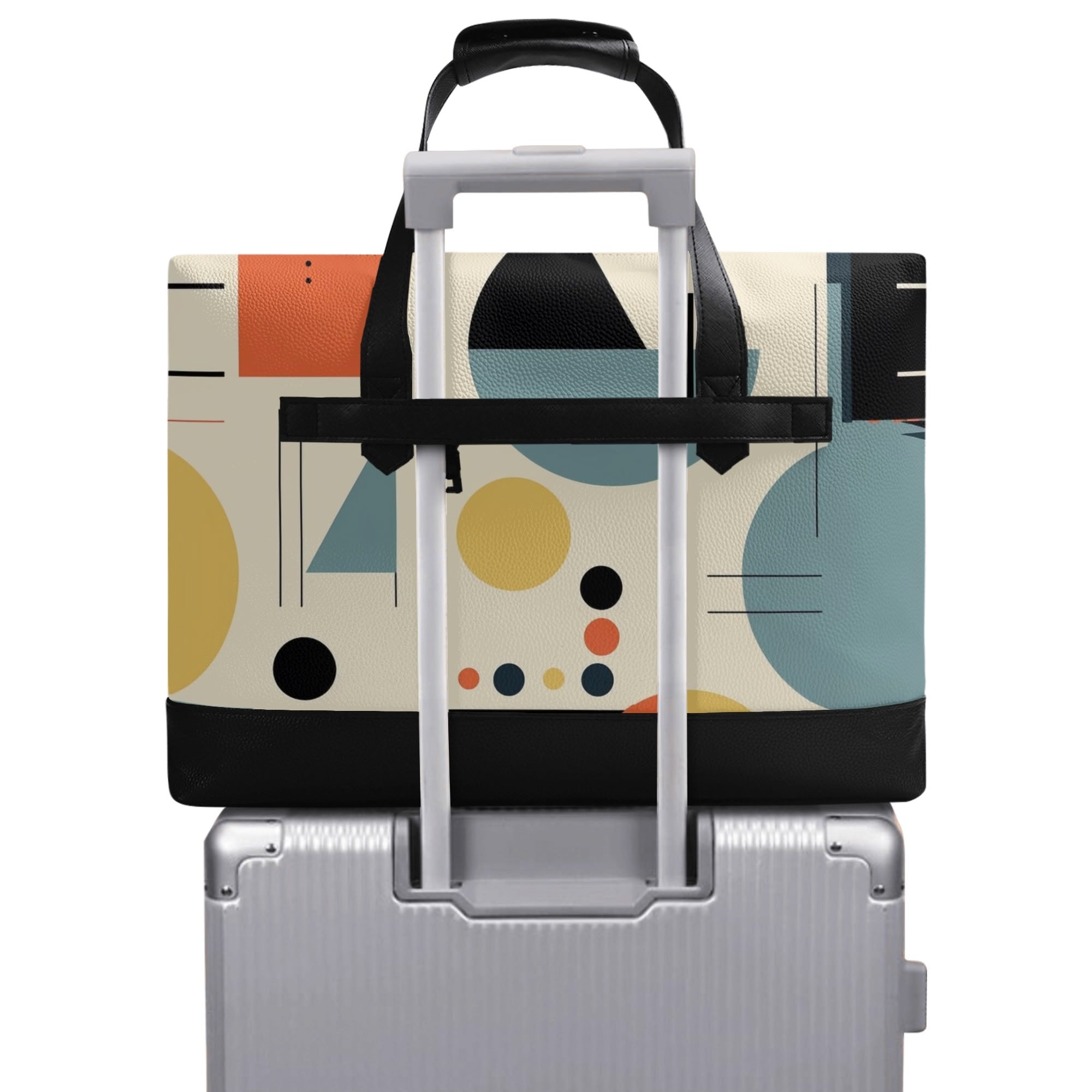 Mid Century Modern Dapper Dude Bauhaus Designed Mens Briefcase - Mid Century Modern Gal