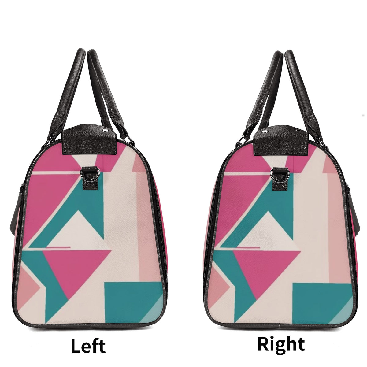 Mid Mod Kitschy Old Palm Springs California Retro Duffel Bag, Trifold Travel Bag - Mid Century Modern Gal