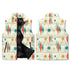 Mid Century Modern Franciscan Starburst Retro Lightweight Puffer Vest - Mid Century Modern Gal