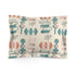 Mid Century Mod Googie Style, Retro MCM Pillow Sham - Mid Century Modern Gal