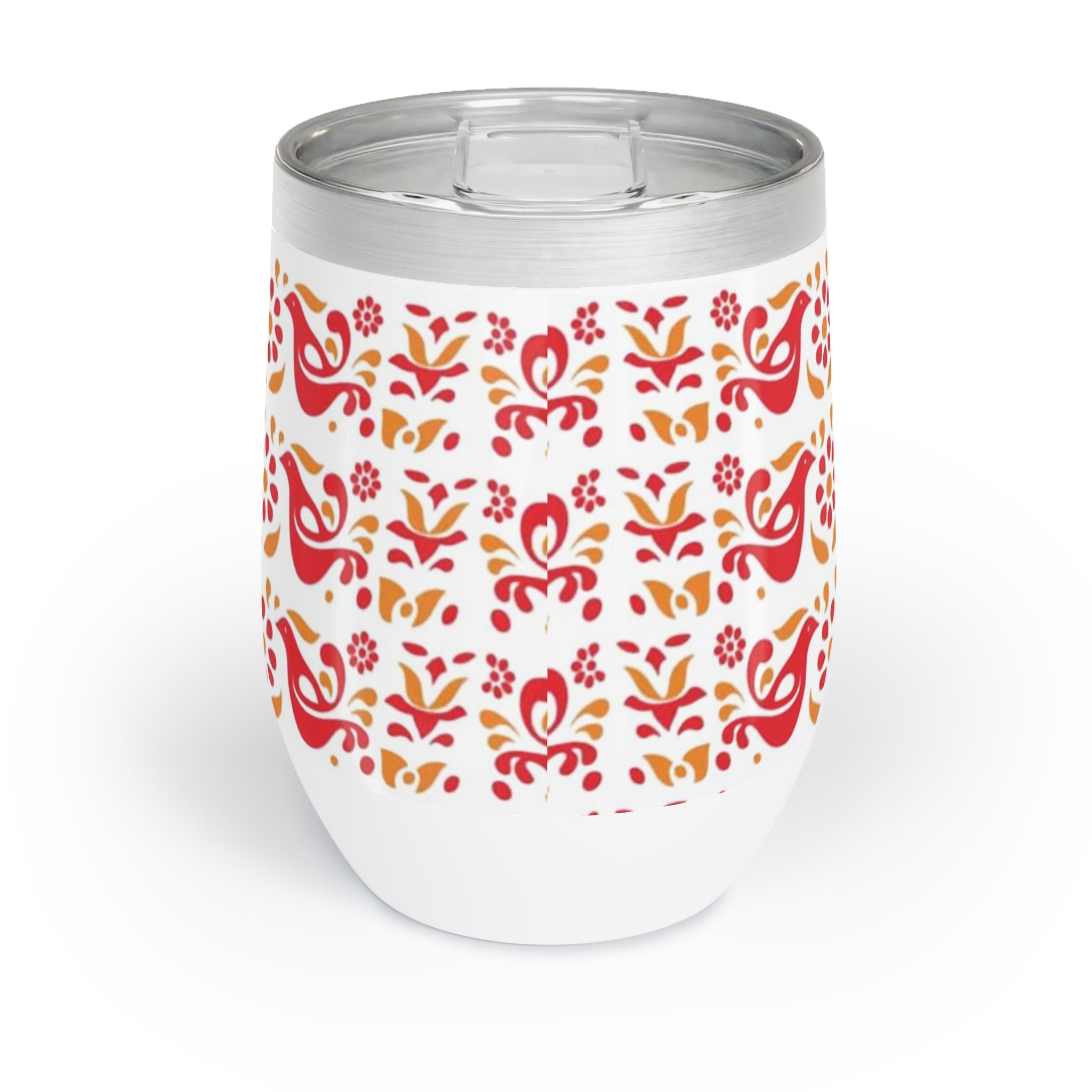 Pyrex Circle Of Friendship Tumbler Wine Cup for Relaxing Evenings, Perfect Gift for Wine Lovers, Outdoor Adventures, & Celebrations - Mid Century Modern Gal