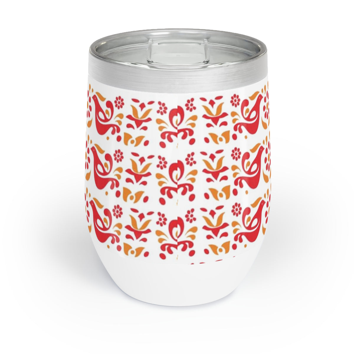 Pyrex Circle Of Friendship Tumbler Wine Cup for Relaxing Evenings, Perfect Gift for Wine Lovers, Outdoor Adventures, & Celebrations - Mid Century Modern Gal