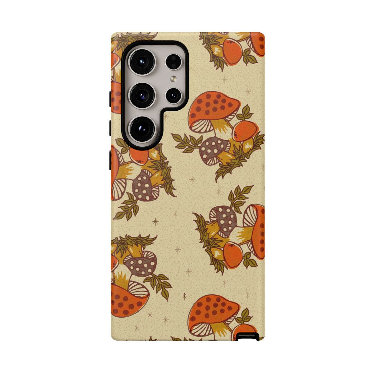70s Merry Mushroom Groovy Retro Smart Phone Tough Phone Cases