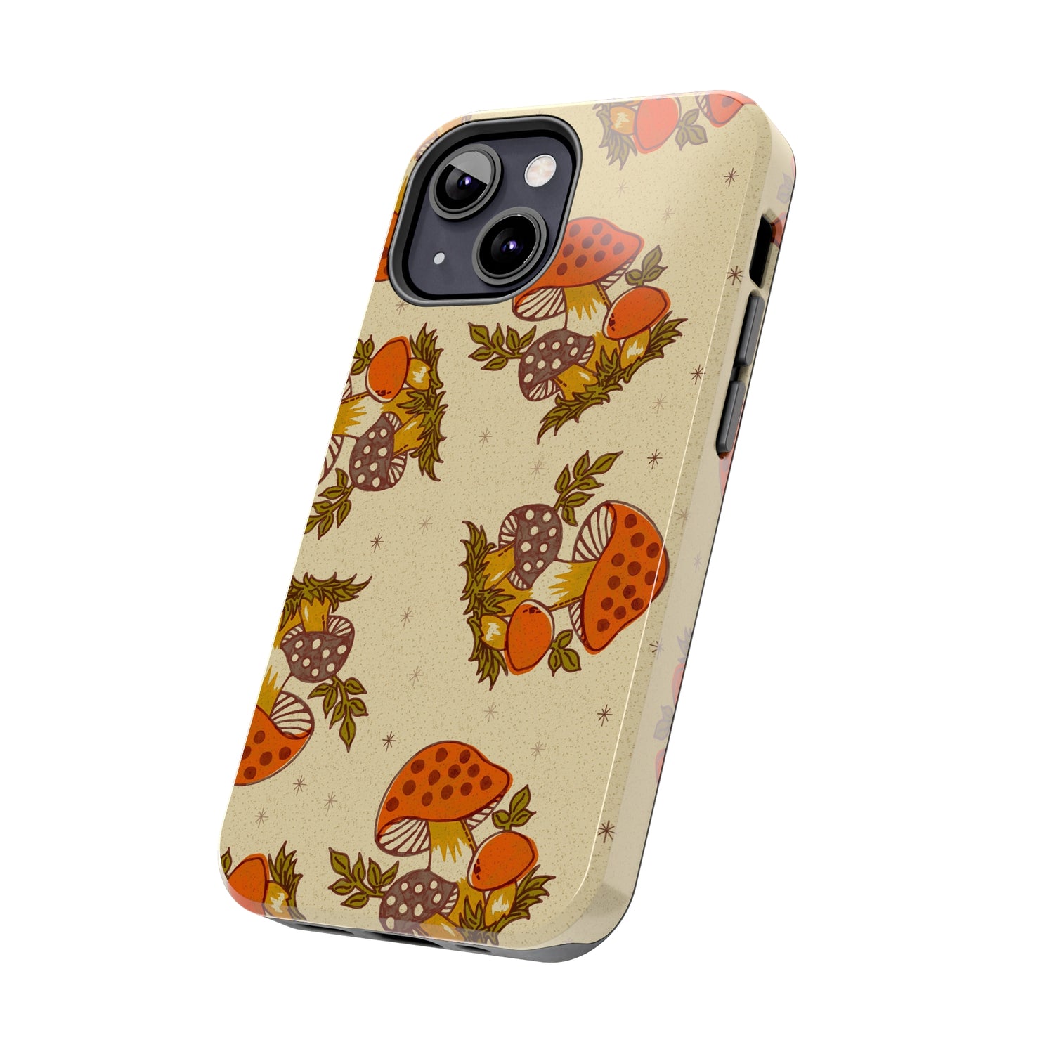 70s Merry Mushroom Groovy Retro Smart Phone Tough Phone Cases
