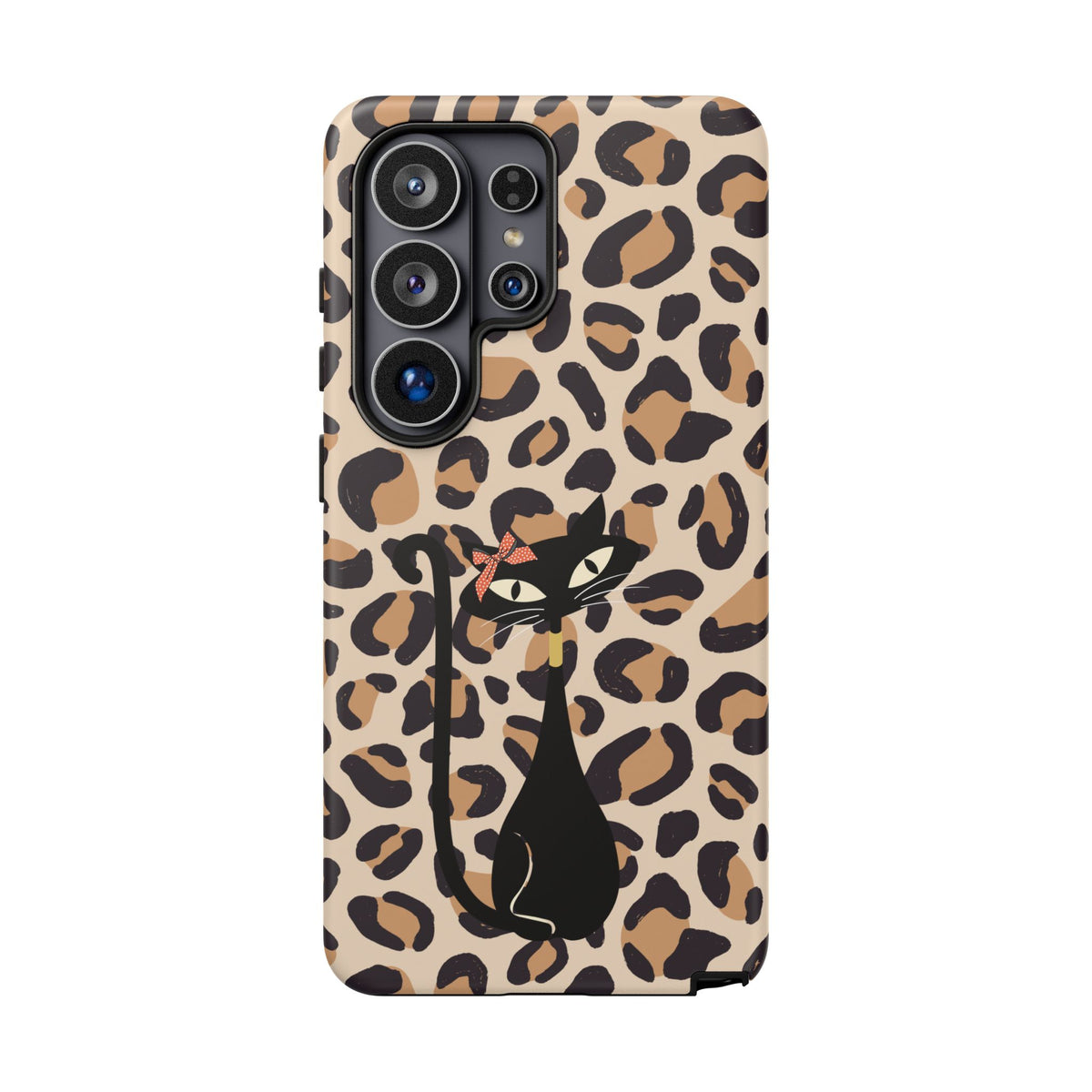 Mid Century Modern 50s Leopard Print, Atomic Cat, Mid Mod Tough Cases