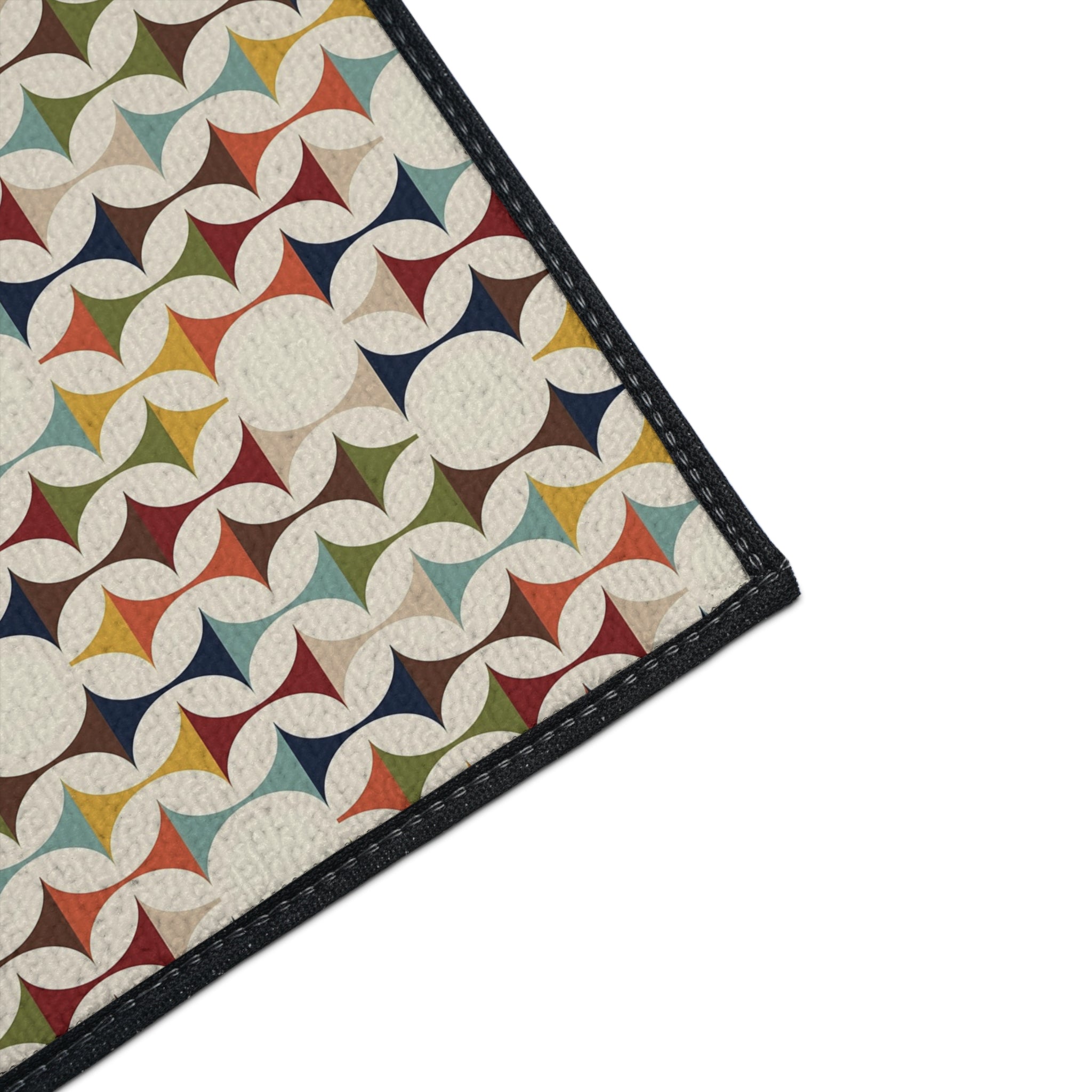 Mid Century Modern Scandinavian Designed Kitchen, Bath Heavy Duty Floor Mat - Mid Century Modern Gal