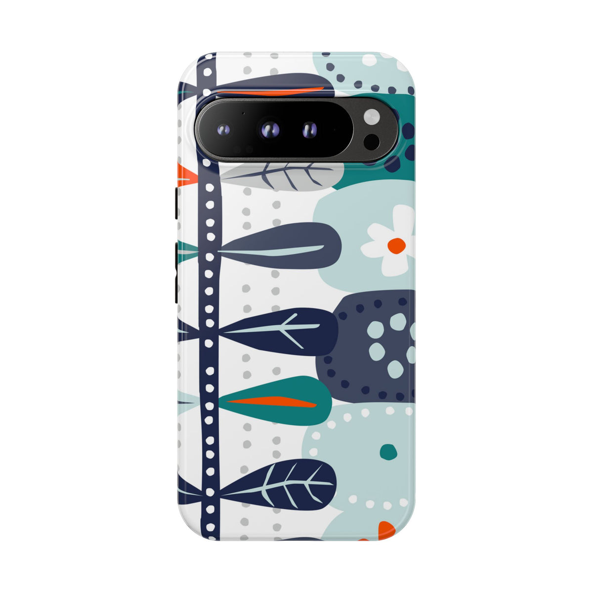 Scandinavian Modern Floral Nordic Hygge Tough Phone Case