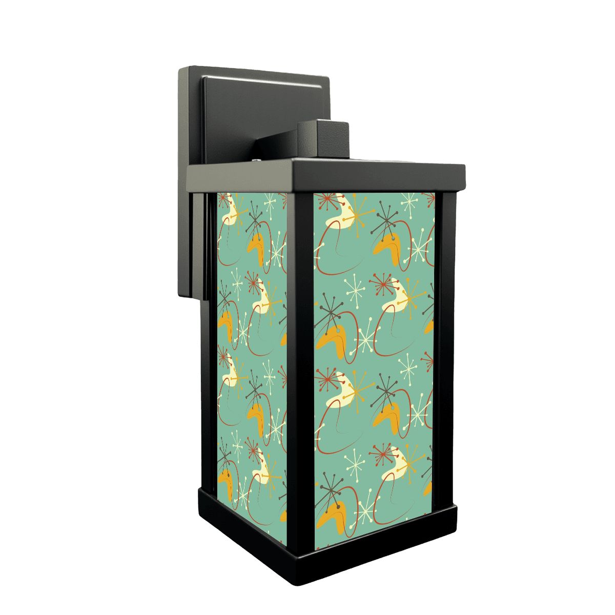 Mid Century Modern Atomic Boomerange Retro 50s Wall Sconces, Indoor Outdoor Wall Light - Mid Century Modern Gal