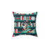 Reading Pillow, Cozy Read and Relax Literary Pillow - Cute Book Lover Decor - Mid Century Modern Gal