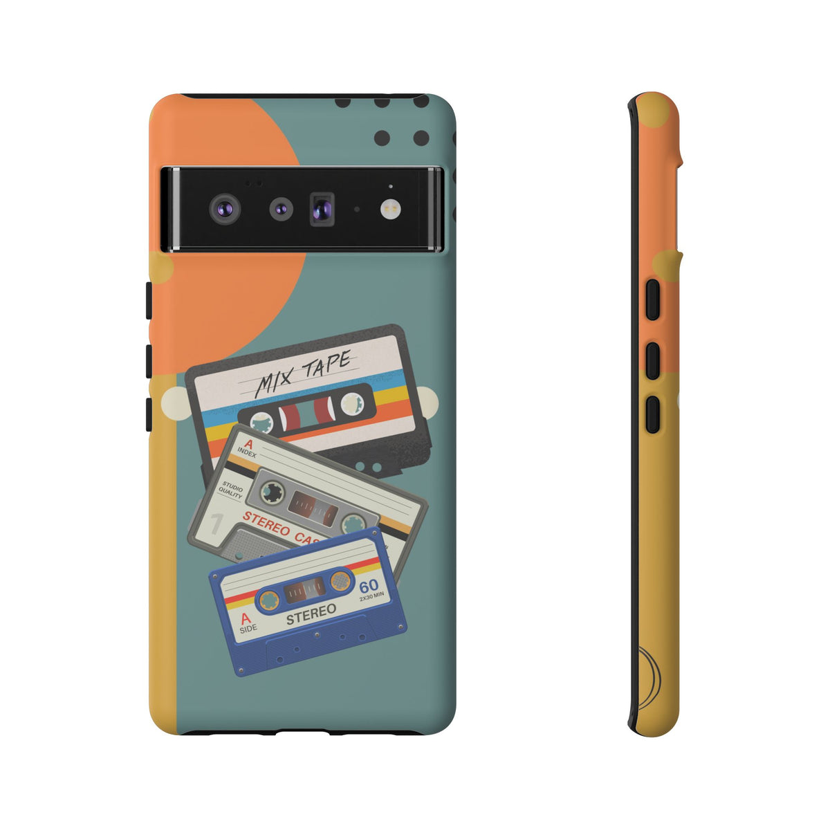 Gen X, Retro Cassettes Mid Mod Smart Phone Tough Cases
