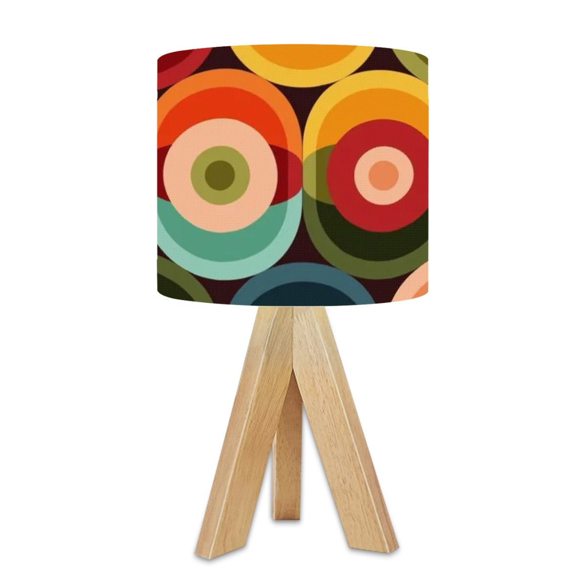 Mid Mod Retro Groovy Orb Side Table, Office Tripod Table Lamp - Mid Century Modern Gal